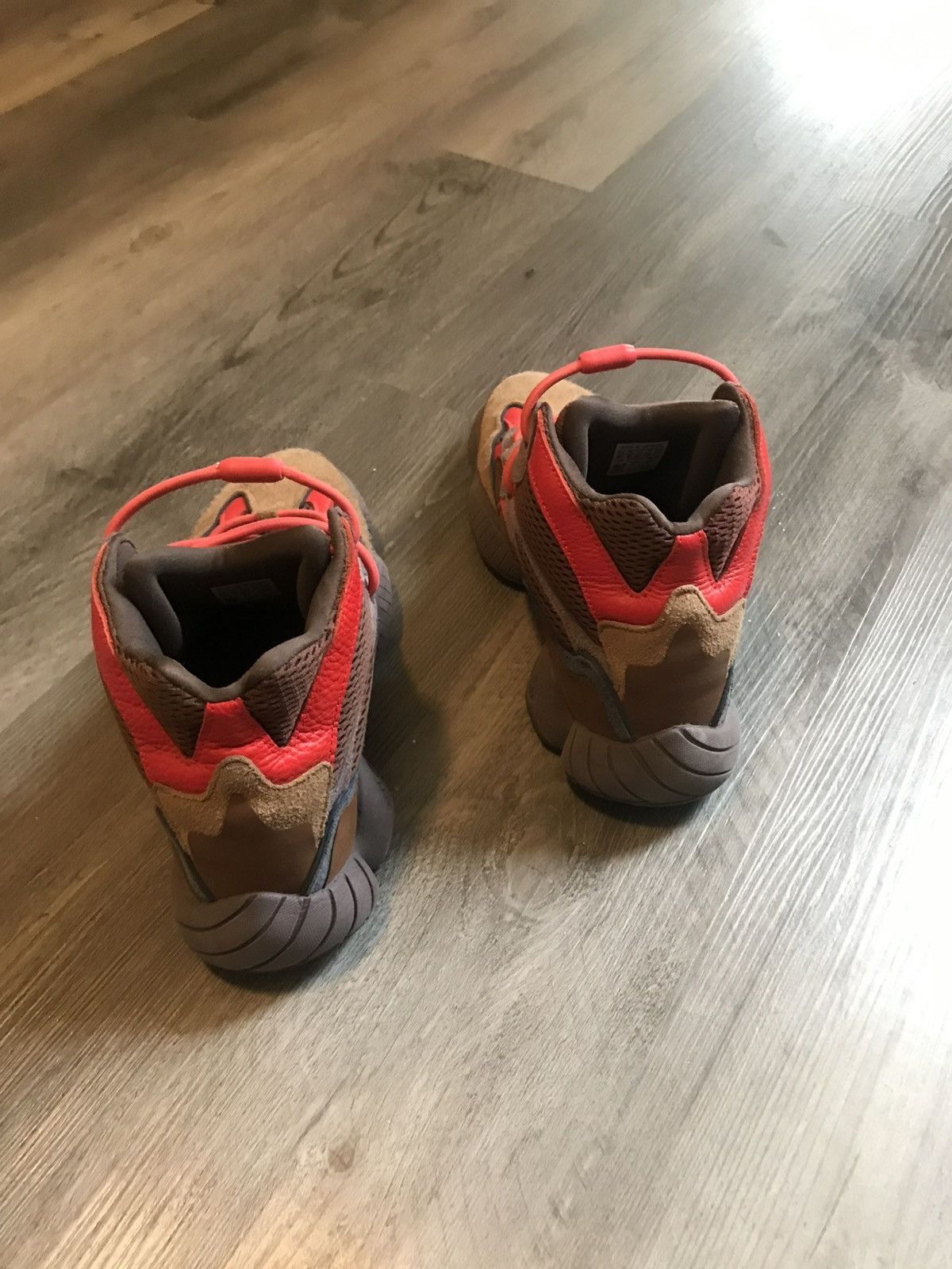 Yeezy Adidas Yeezy high top sneaker 500 sumac Size US 10.5 / EU 43-44 - 3 Thumbnail