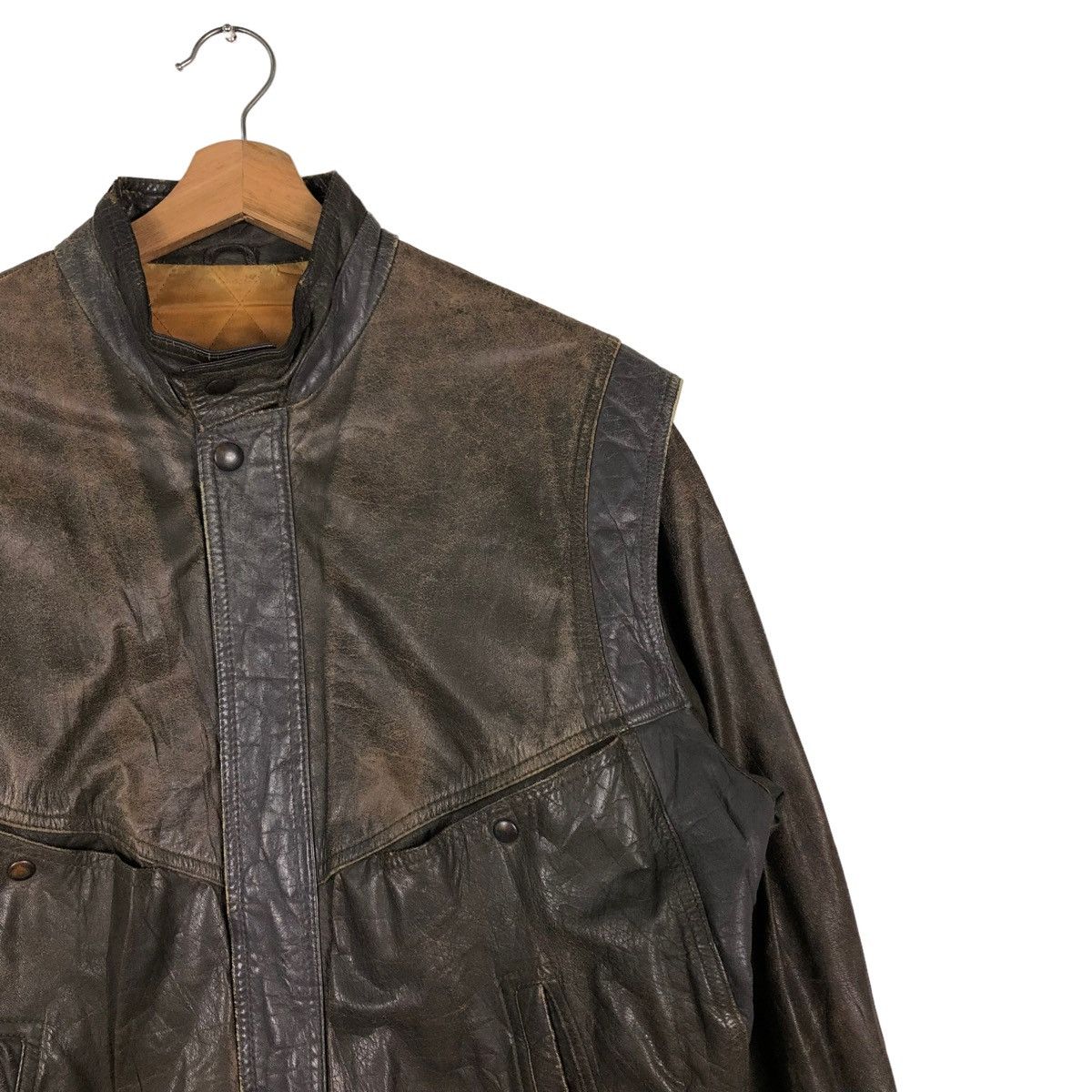 Japanese Brand 🔥VTG BONDAGE PARACHUTE BIKER JACKET GRANVALTA ISSEY MIYAKE Size US M / EU 48-50 / 2 - 6 Thumbnail