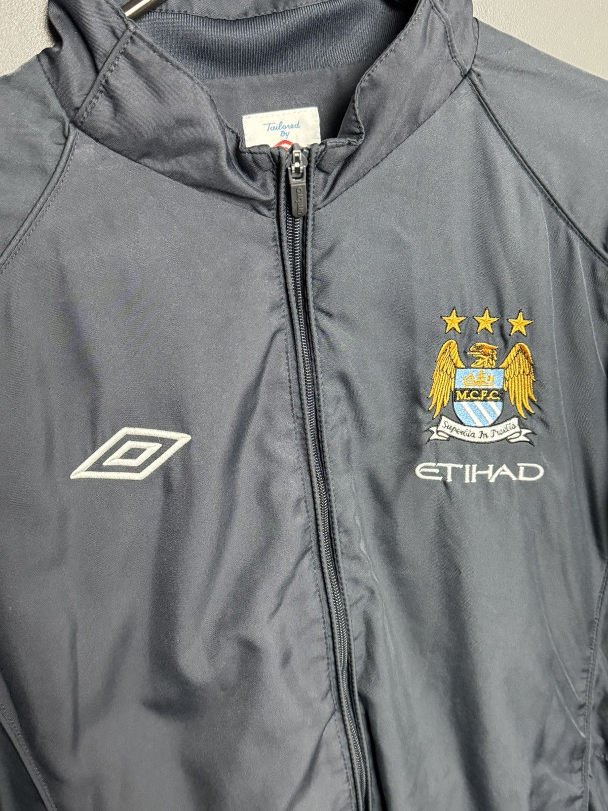 Umbro Manchester City Training Football Jacket Size US M / EU 48-50 / 2 - 3 Thumbnail