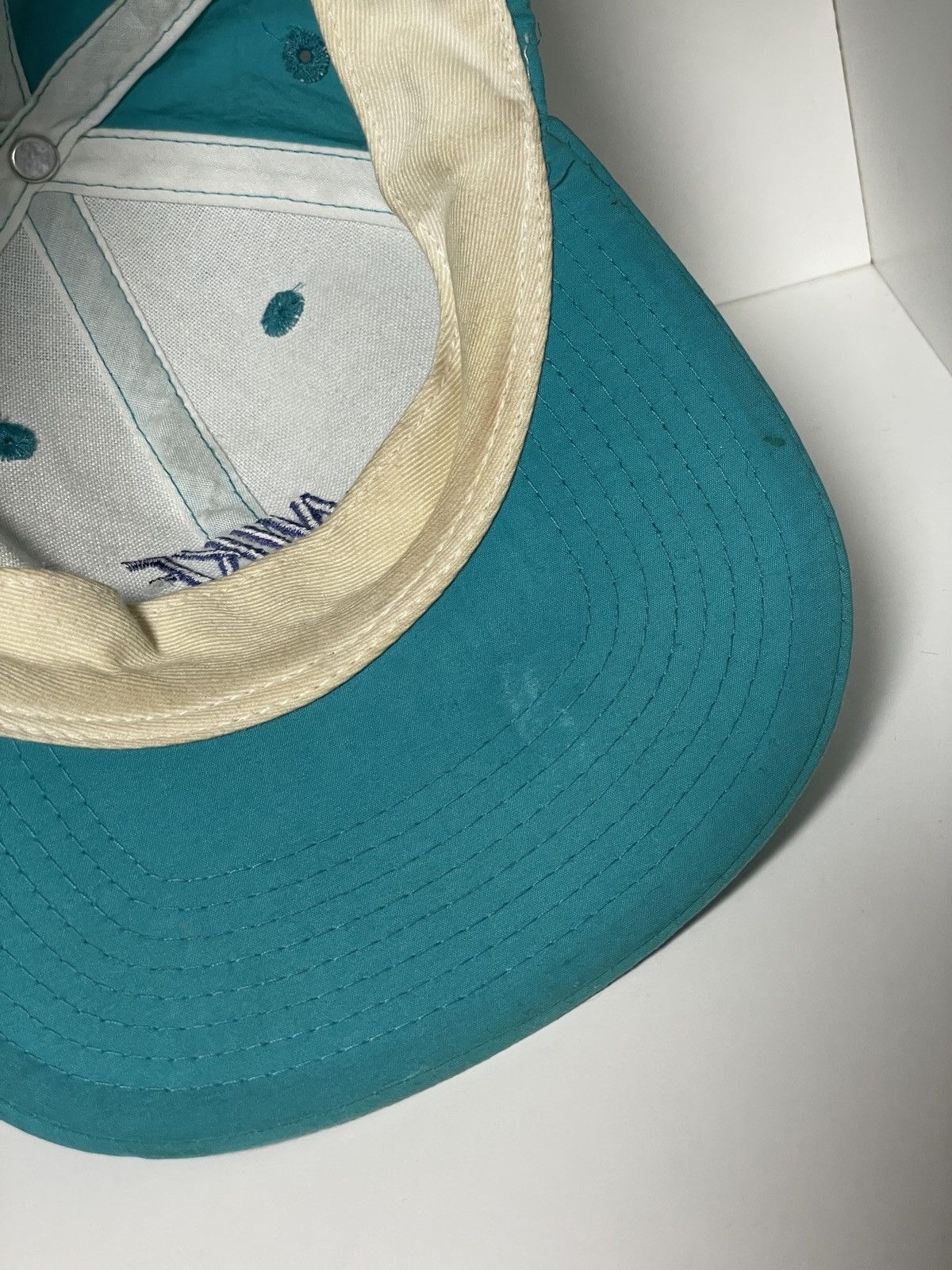 Jordan Brand × Nike × Vintage Vintage Nike Nylon Cap Made in Taiwan Hat Y2K rap USA Size ONE SIZE - 9 Thumbnail