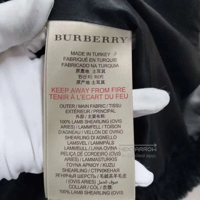 Burberry Burberry Women's Black Wool Winter Coat. Size L / US 10 / IT 46 - 5 Thumbnail
