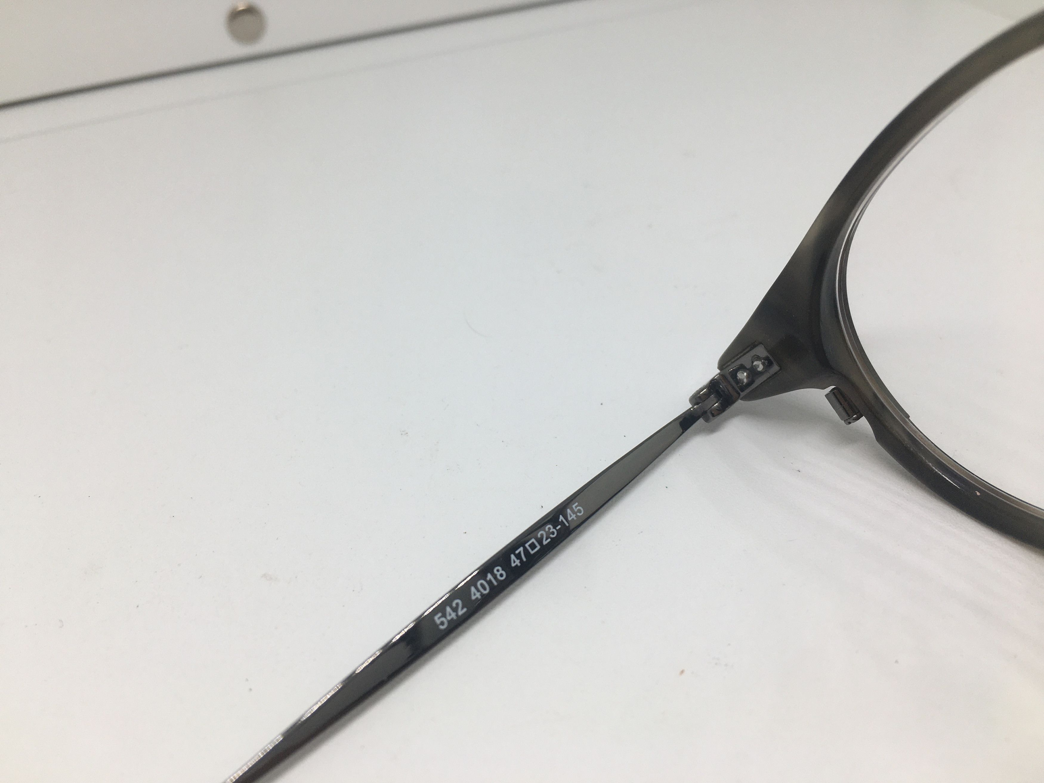 Other Handmade Gray Silver B Titanium Ivy League Eyeglasses Frame Size ONE SIZE - 6 Thumbnail