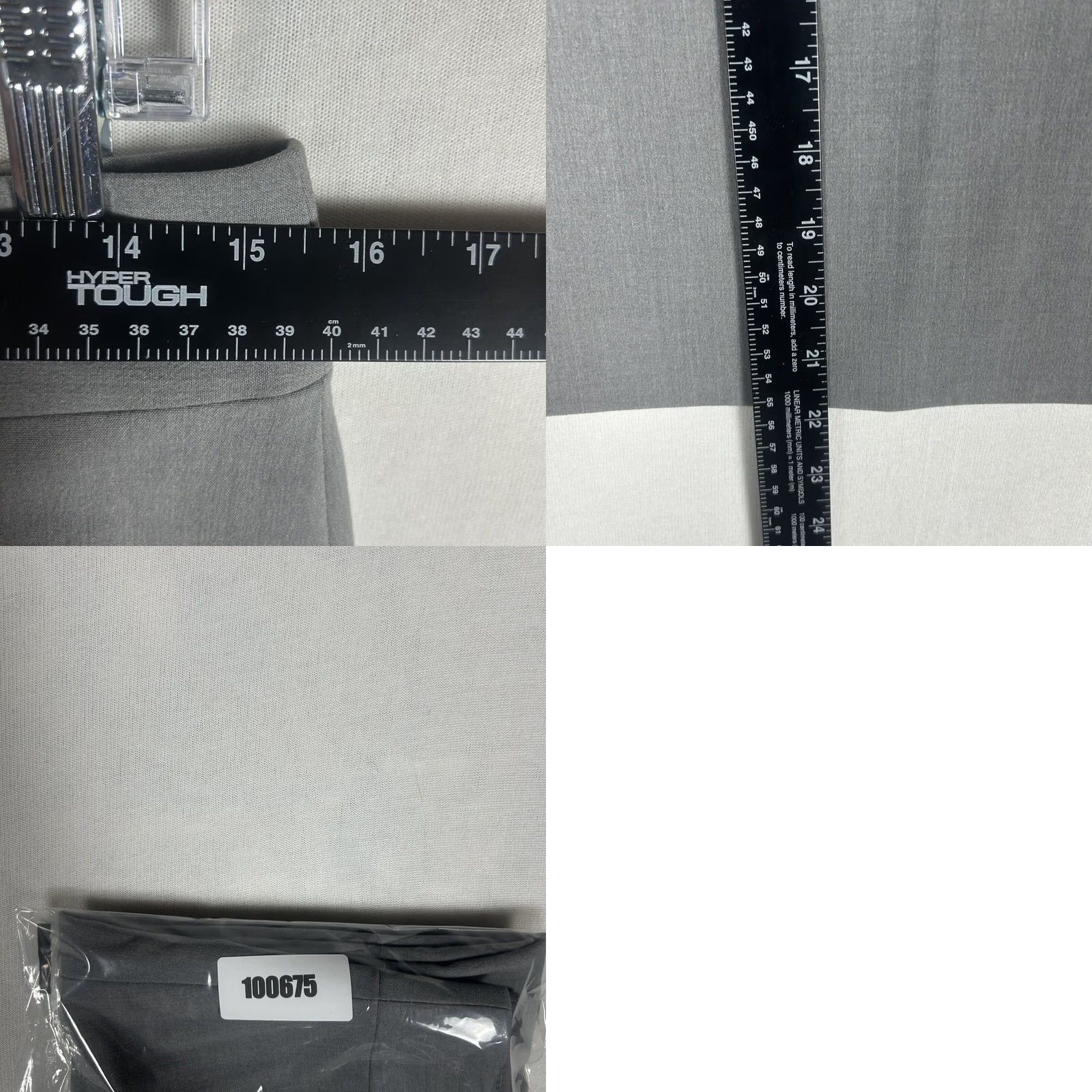 J.Crew J.CREW Mercantile Classic Work Pencil Skirt Size 4 Womens Solid Gray Business Size 27" / US 4 / IT 40 - 8 Thumbnail