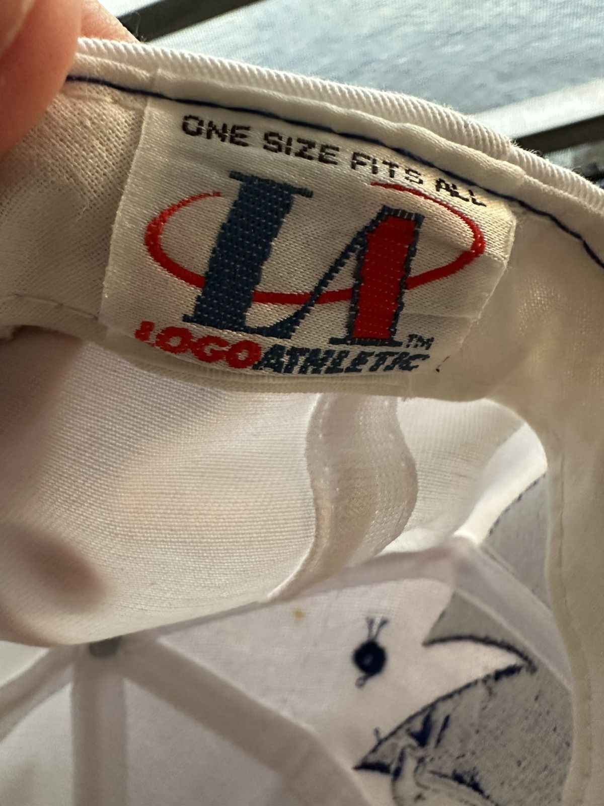 Logo Athletic × NFL × Vintage Vintage 90s Logoathletic Indianapolis Colts Sharktooth Hat Size ONE SIZE - 9 Thumbnail