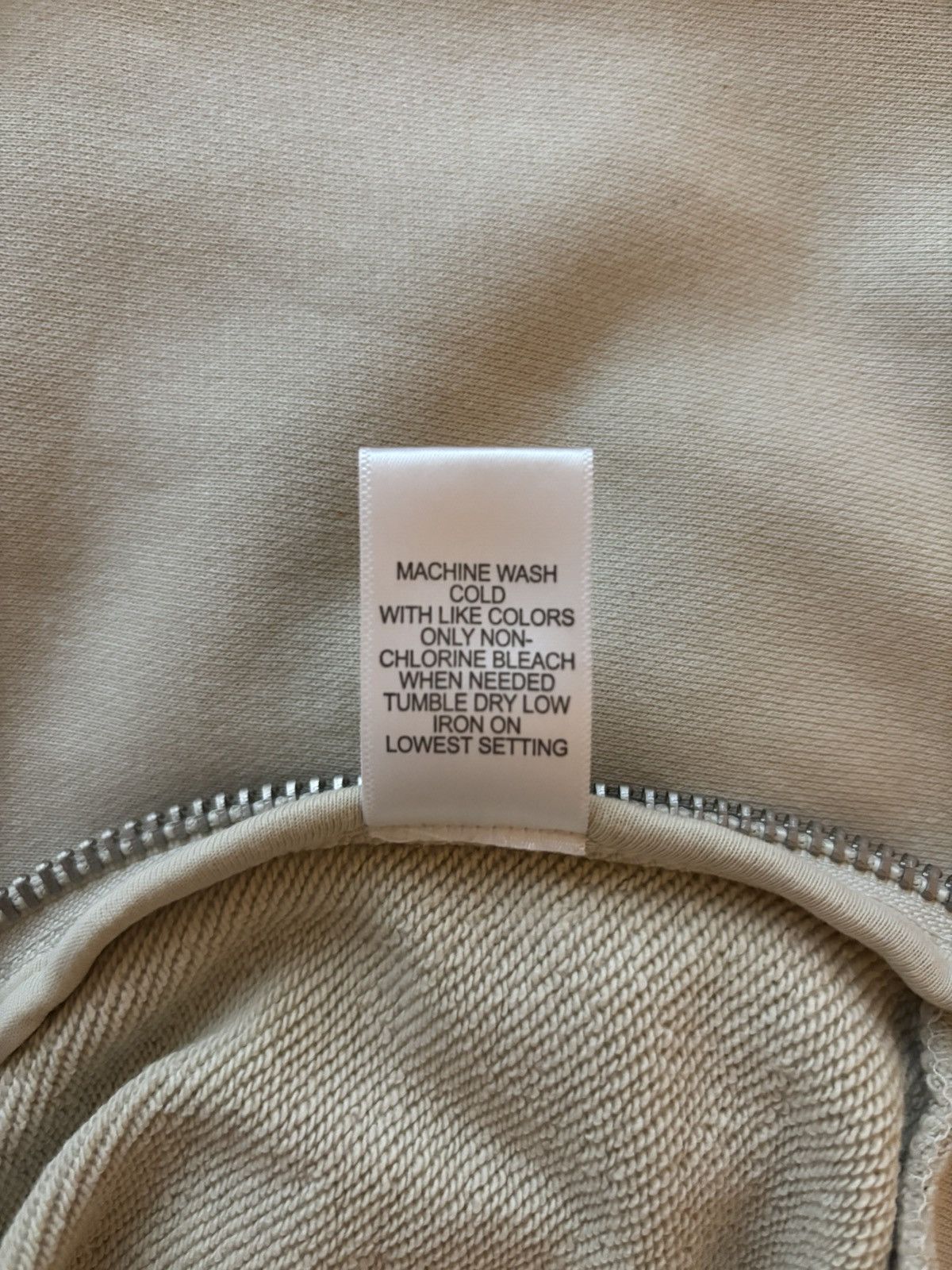 Fear of God Fear of God x Pacsun Beige Sidezip Mockneck Sweatshirt US M Size US M / EU 48-50 / 2 - 7 Thumbnail