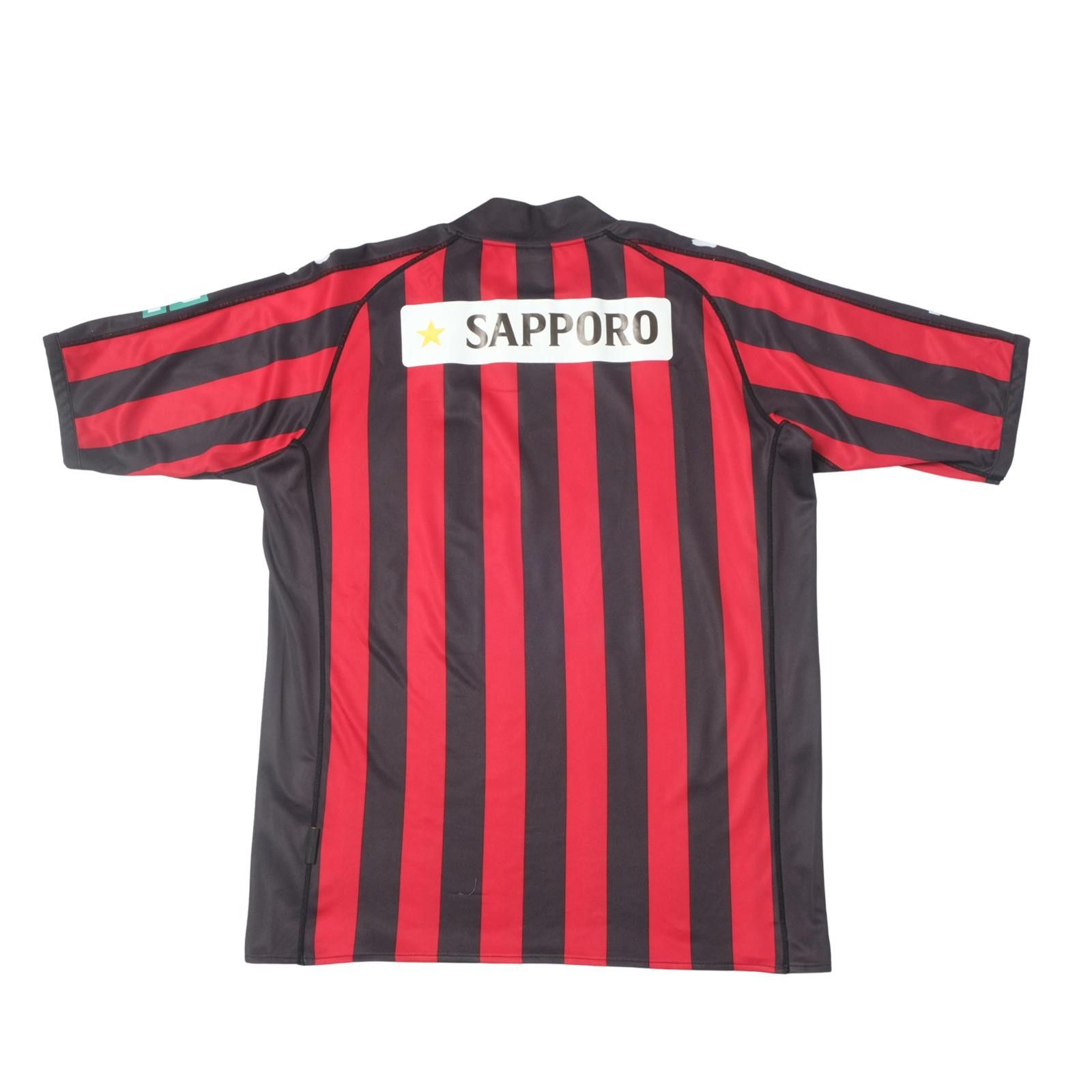Kappa 2010/11 Consadole Sapporo Home Shirt J-League (M/L) Size US M / EU 48-50 / 2 - 2 Thumbnail