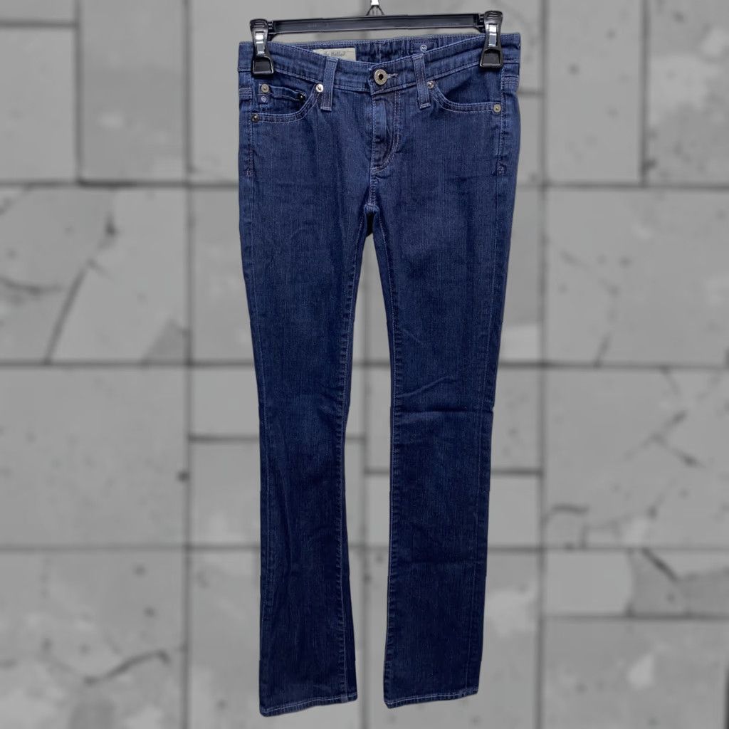 Vintage AG Adriano Goldschmied THE BALLAD Slim Boot Jeans Womens Size 24R 31 Blue Size 42" / US 20 - 1 Thumbnail