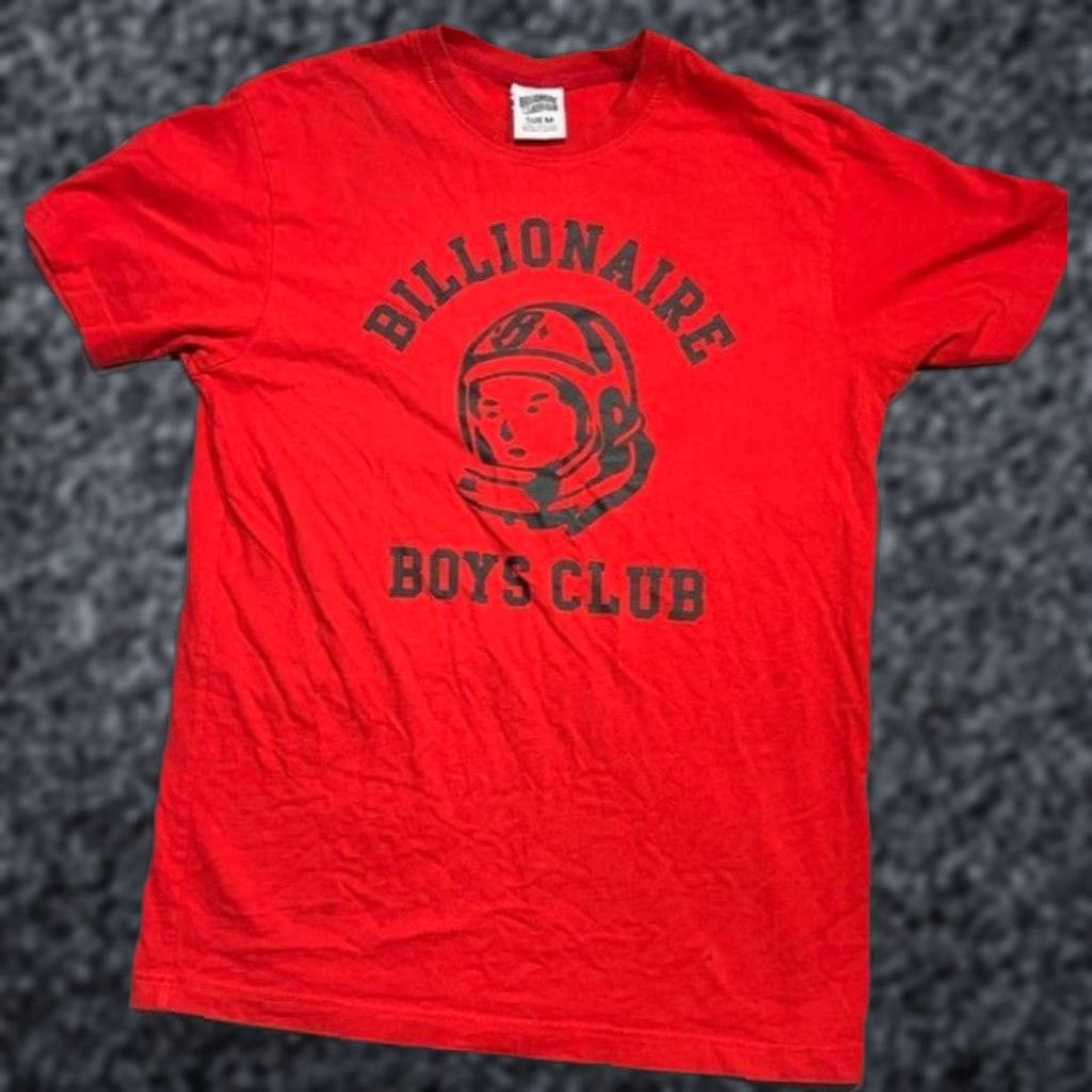 VINTAGE Billionaire Boys Club T-Shirt Mens Medium Red Graphic