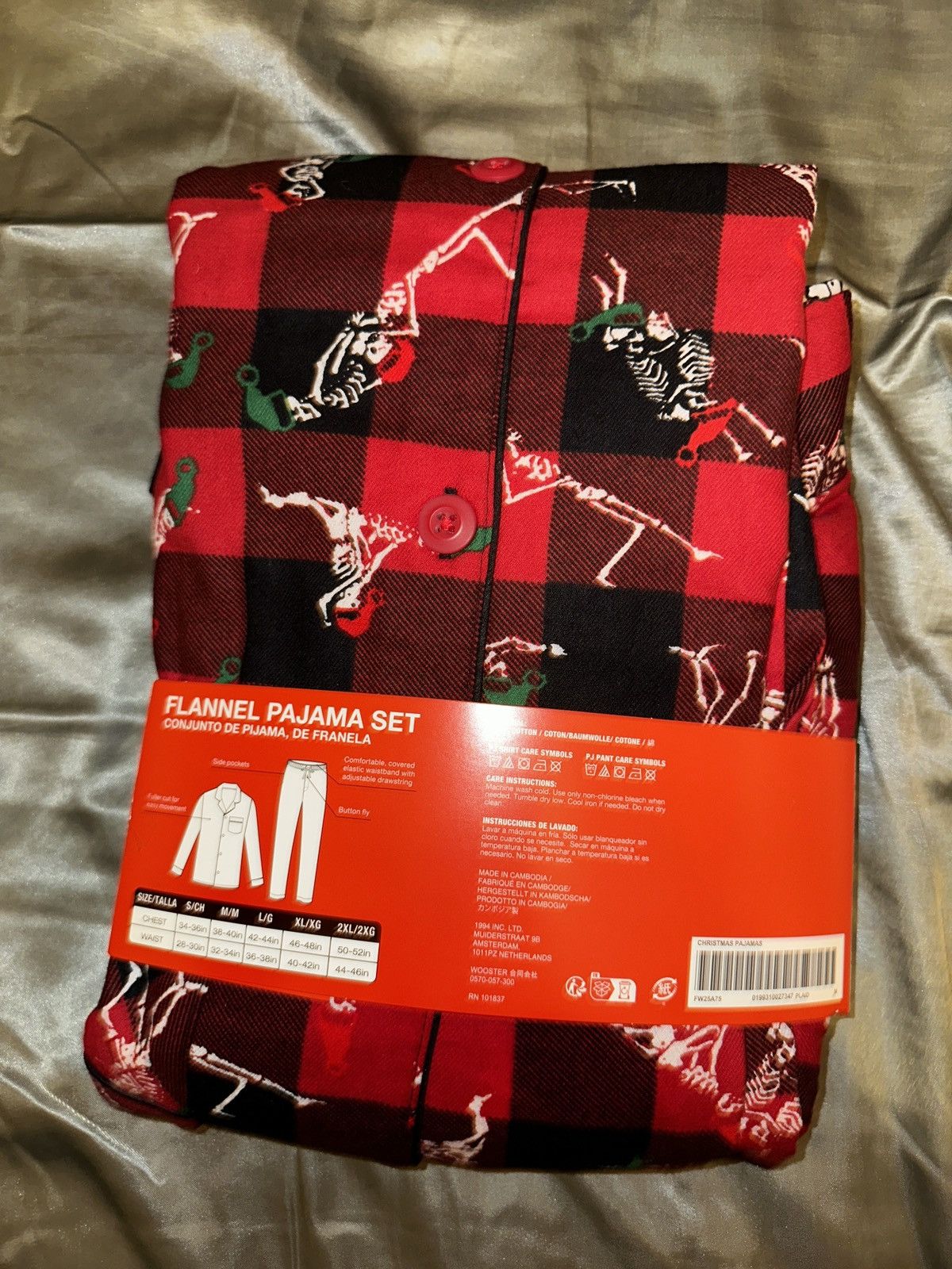 Supreme Supreme Holiday Pajama Set Red Size Medium - Tried on Size US M / EU 48-50 / 2 - 2 Thumbnail