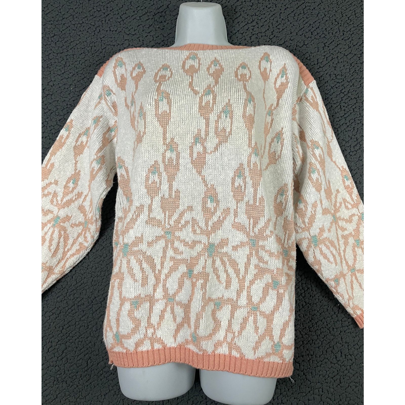 Diane von Furstenberg VTG Diane Von Furstenberg Pullover Knit Sweater SMALL Size S / US 4 / IT 40 - 8 Thumbnail