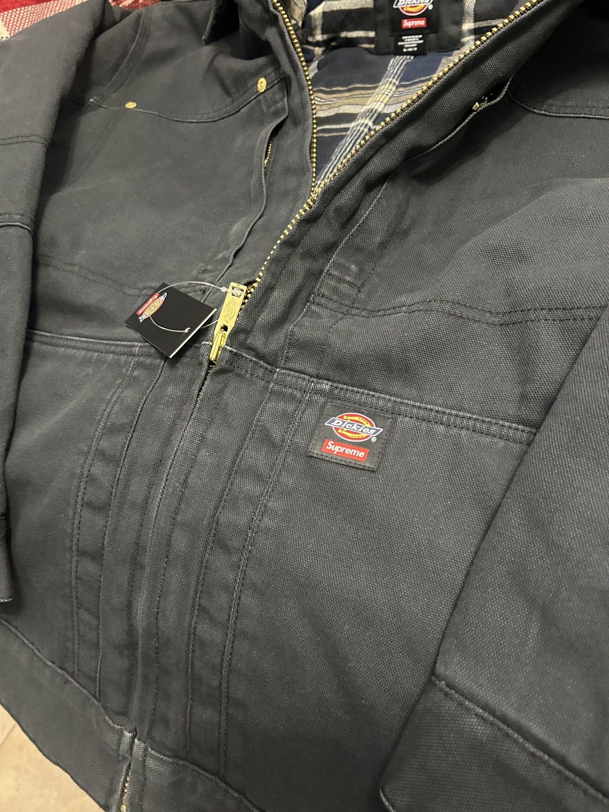 Supreme 尊 x Dickies Hooded Work Jacket