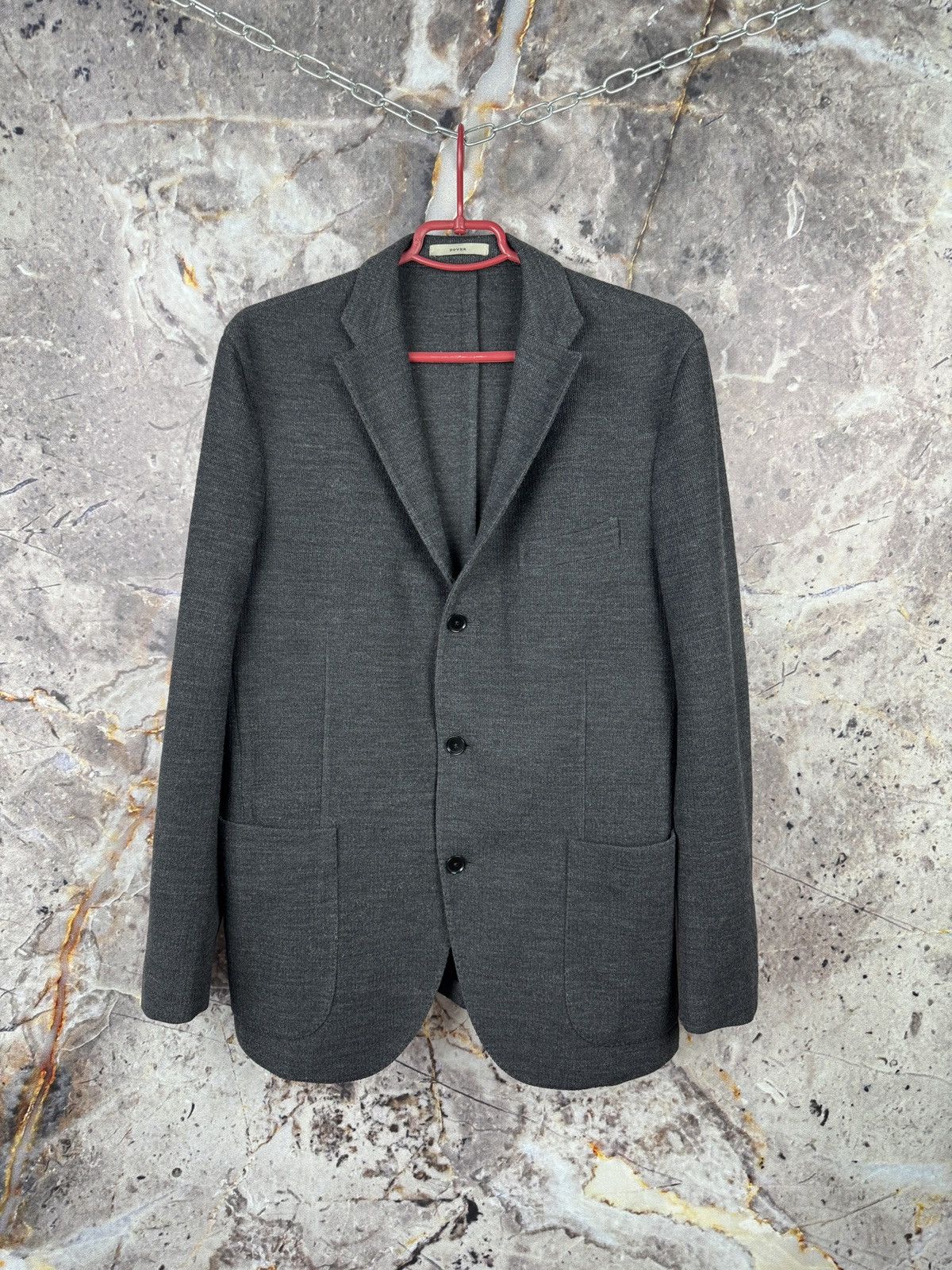 Boglioli Boglioli Grey Knit Blazer Men’s Sport Coat Tailored Jacket Size 40R - 1 Thumbnail