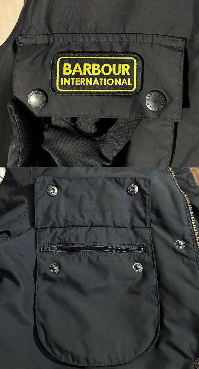 Barbour Barbour T603 Metallic Waterproof Breathable Biker Jacket Size US M / EU 48-50 / 2 - 4 Thumbnail