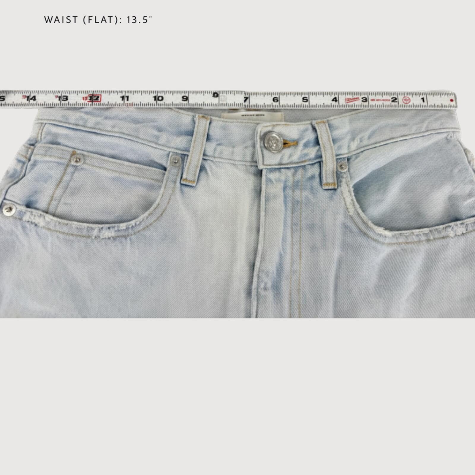 Other SLVRLAKE London High Rise Denim Shorts 27 Size 27" / US 4 / IT 40 - 6 Thumbnail
