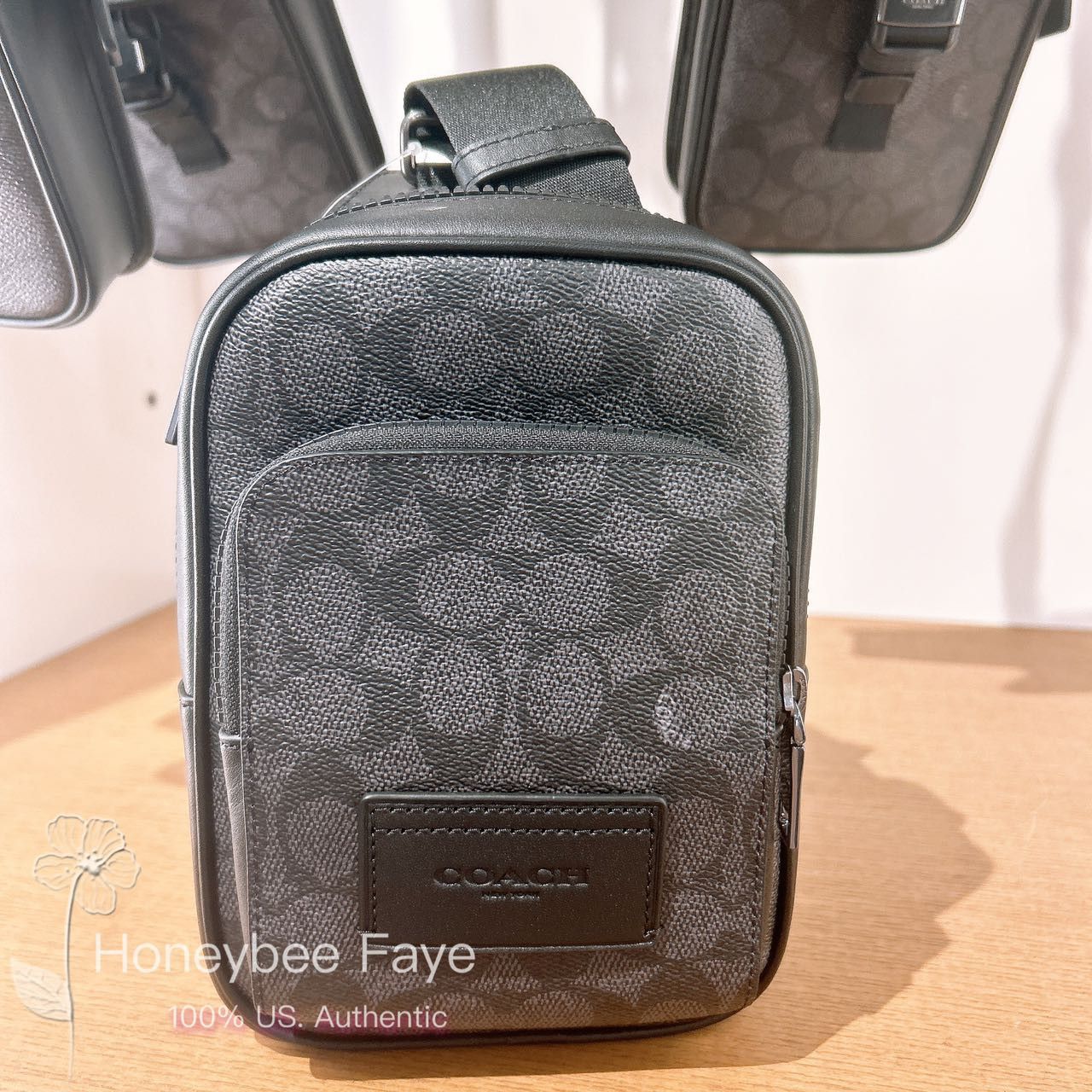 Coach Racer Sling Pack In Signature CV763 Size ONE SIZE - 9 Thumbnail