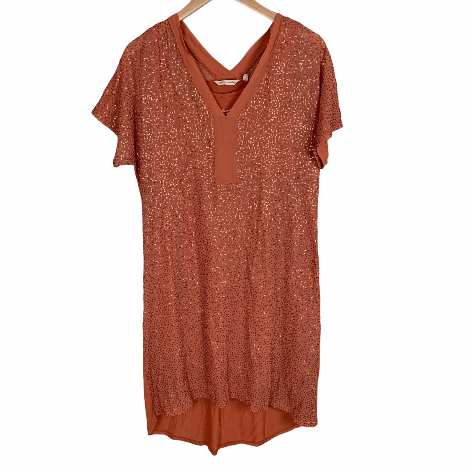 Other NWOT Soft Surroundings Aragon Resplendent Dress Sequins XS Size XS / US 0-2 / IT 36-38 - 1 Thumbnail