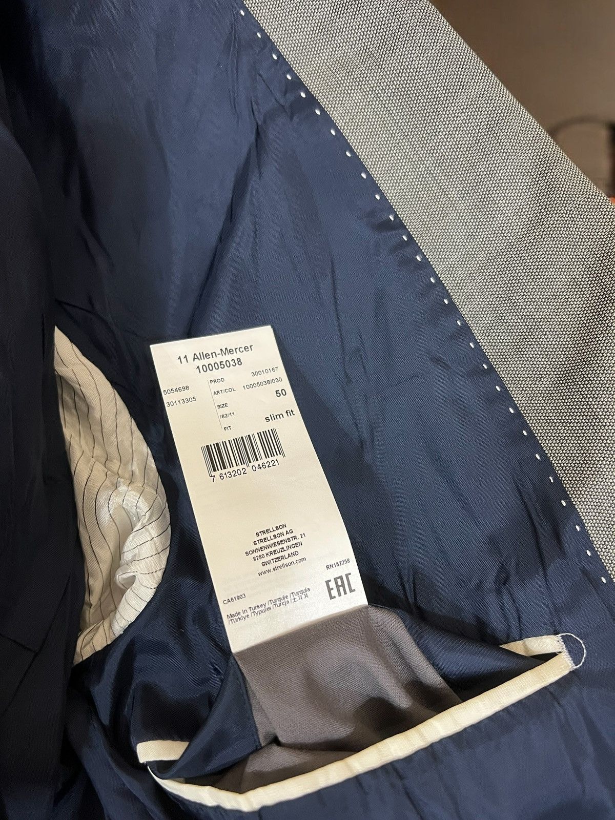 Strellson Strellson 11 Allen-Mercer woolen blazer size L Size 42R - 7 Thumbnail