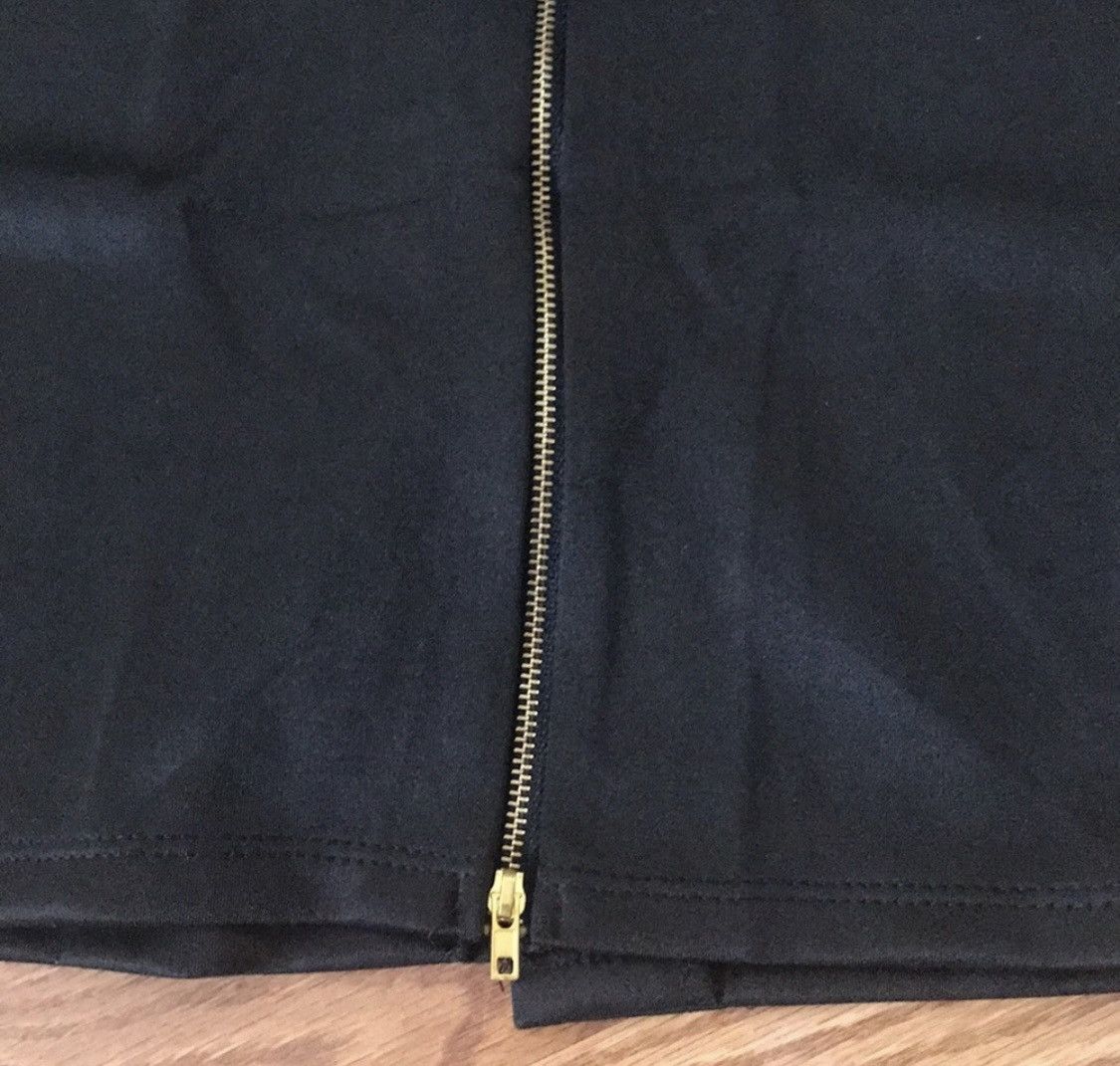 Other HOT GAL BLACK ADJUSTABLE ZIP UP BACK SLIT SKIRT SIZE S Size 23" - 2 Thumbnail