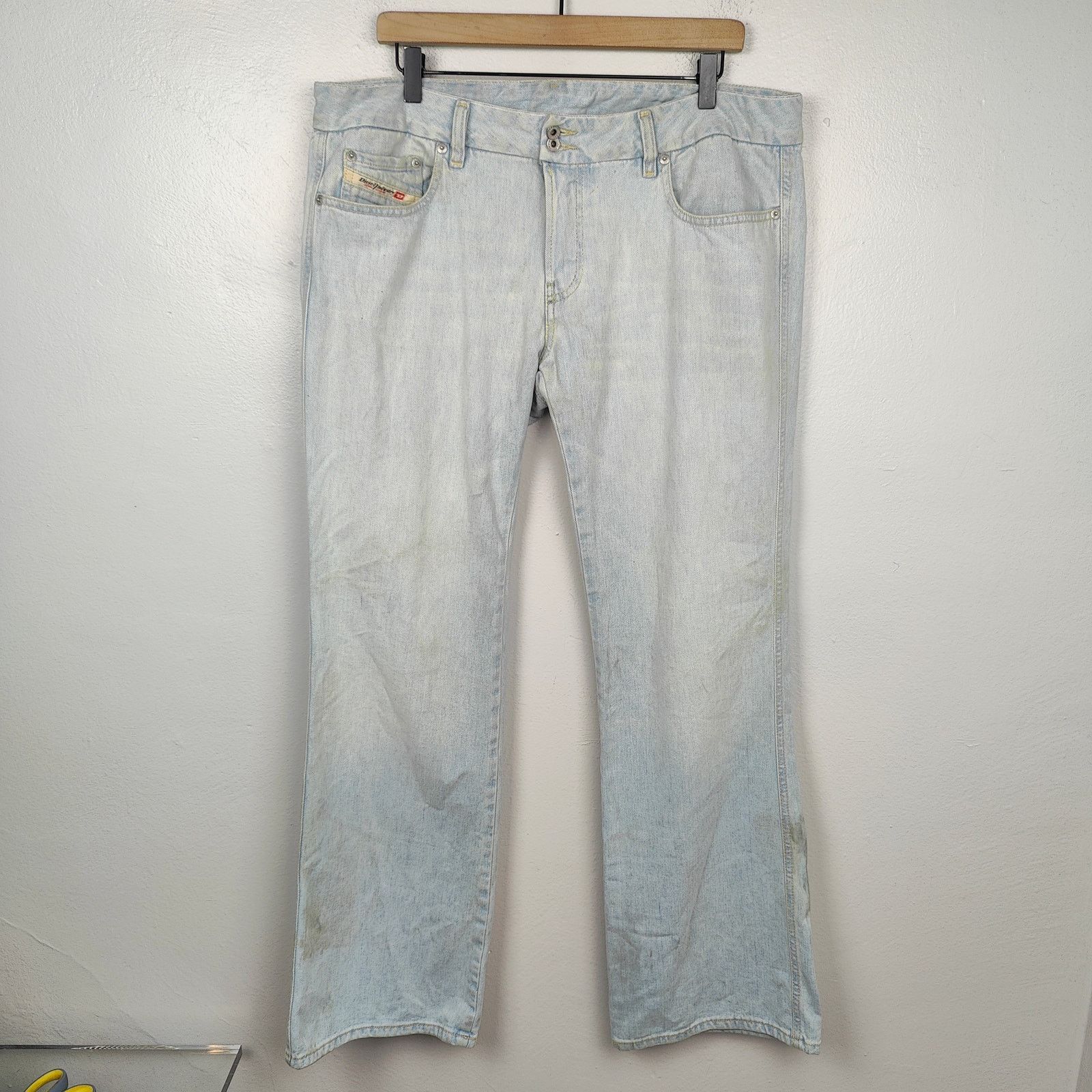 Diesel Vintage Y2K Diesel Boot Cut Jeans Men 36 Light Wash Size US 36 / EU 52 - 1 Thumbnail