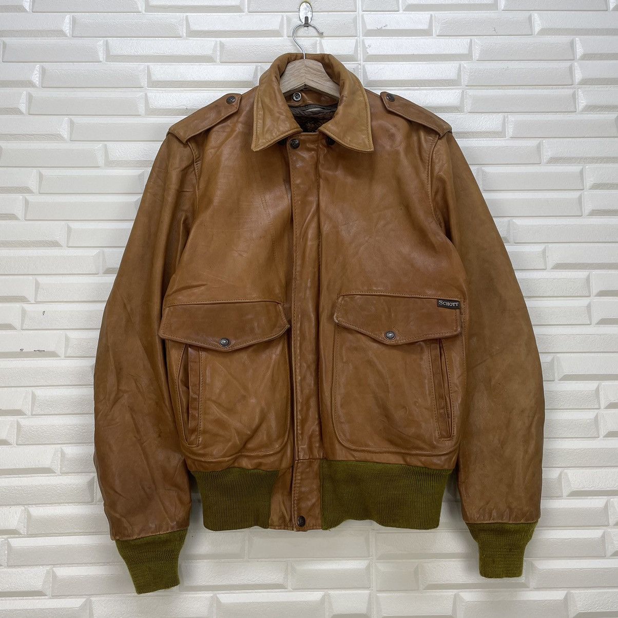 Schott × Vintage Vintage Schott Jacket Size US S / EU 44-46 / 1 - 2 Thumbnail