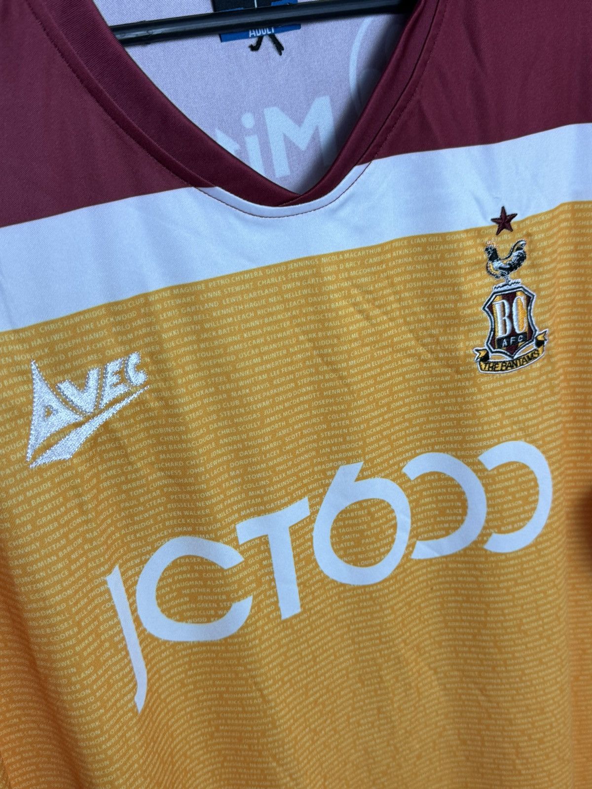 Other New Bradford City 21/22 Special Football Jersey Size US L / EU 52-54 / 3 - 3 Thumbnail