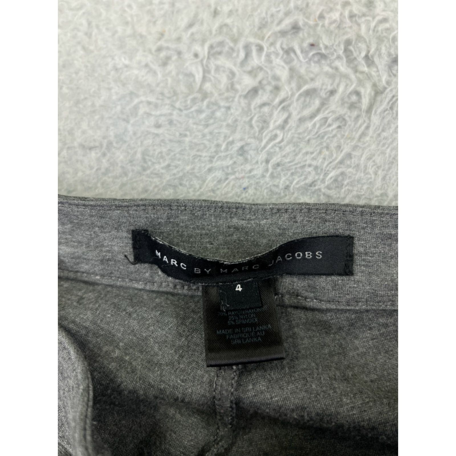 Marc Jacobs Marc Jacobs Pants Women 4 Gray Equestrian Riding Breeches Button Up Ankle 26x29 Size 27" / US 4 / IT 40 - 6 Thumbnail