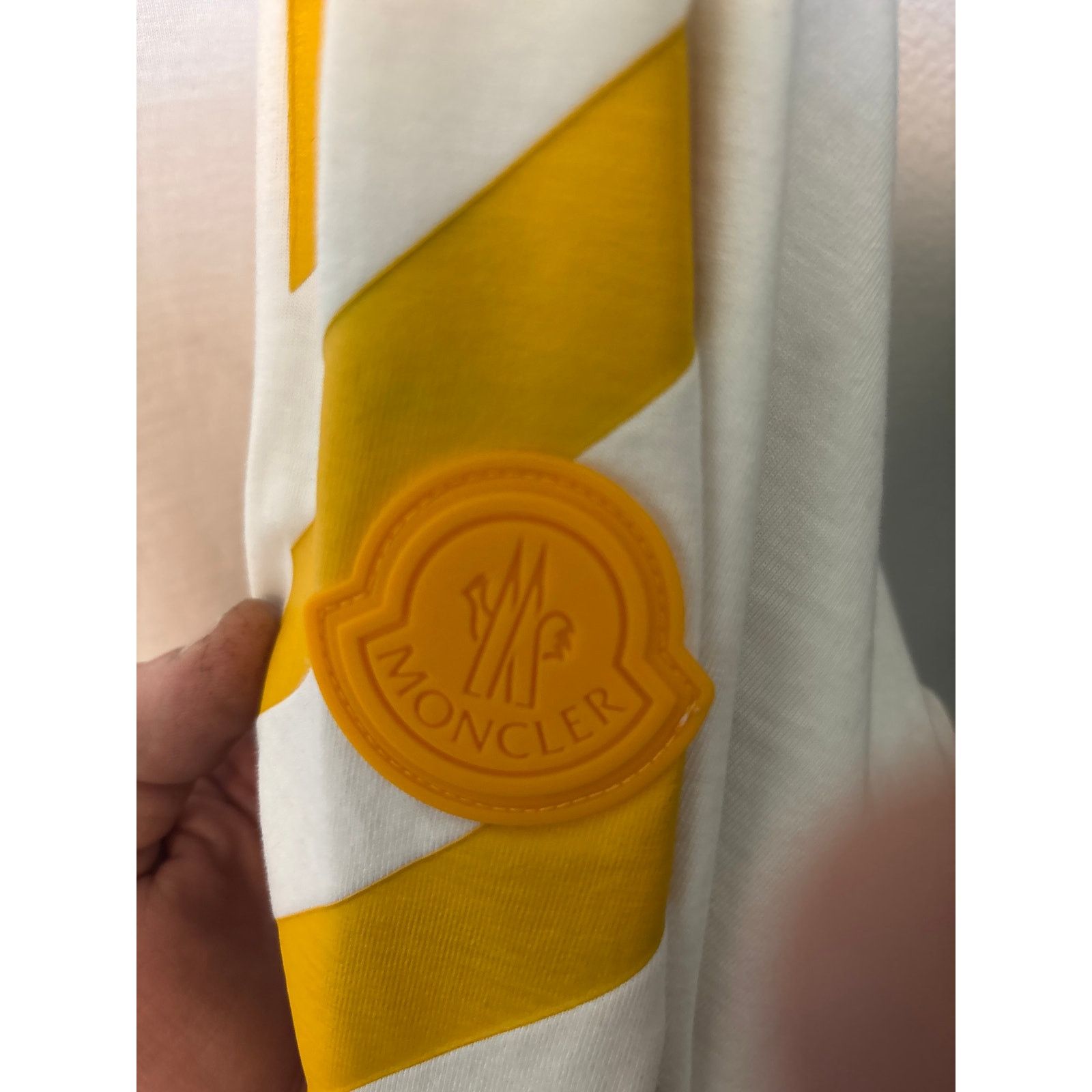 Moncler Moncler X Off-White heavy LS tee Size US XXL / EU 58 / 5 - 8 Thumbnail