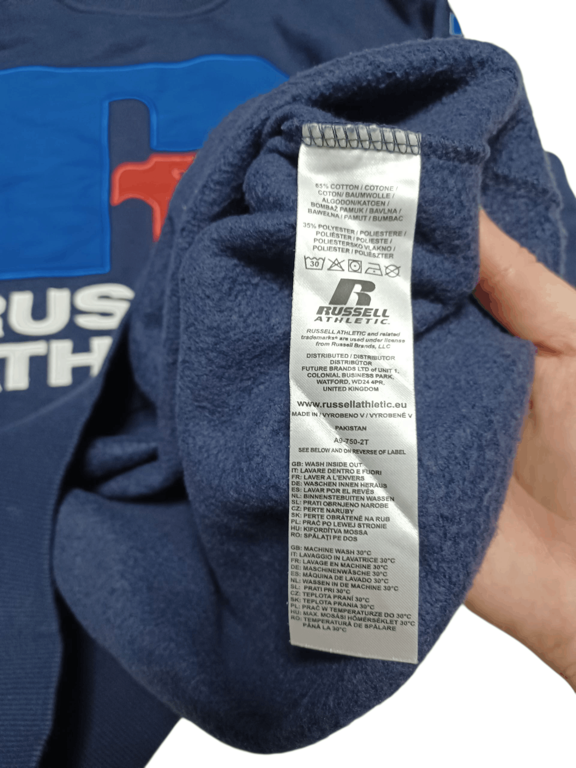 Russell Athletic RUSSEL ATHLETIC LAMPS BIGLOGO EMBROIDERED SWEATSHIRT Size US M / EU 48-50 / 2 - 5 Thumbnail