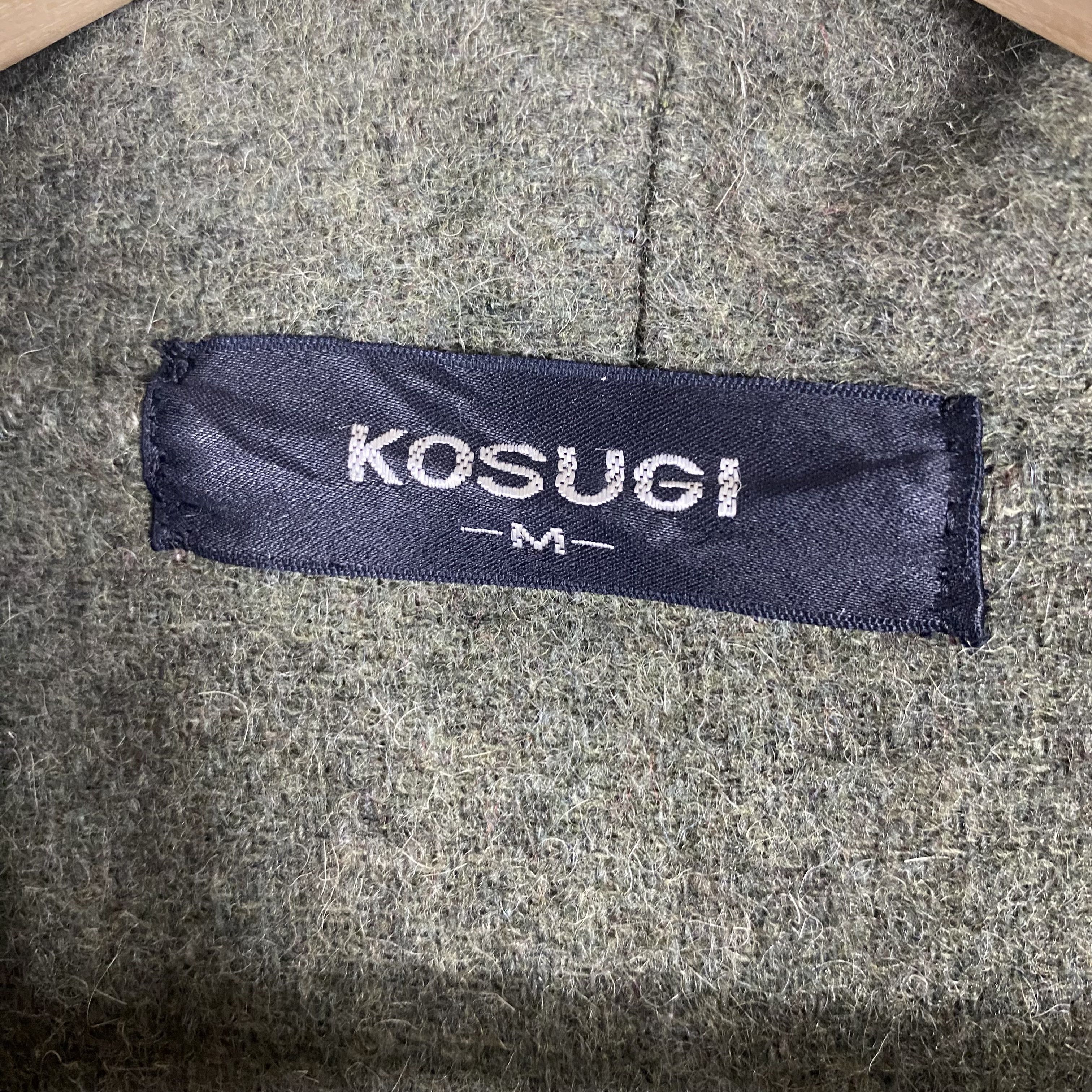 Japanese Brand 💥80s KOSUGI KIMONO JAPAN TARTAN WOOL Size US M / EU 48-50 / 2 - 7 Thumbnail