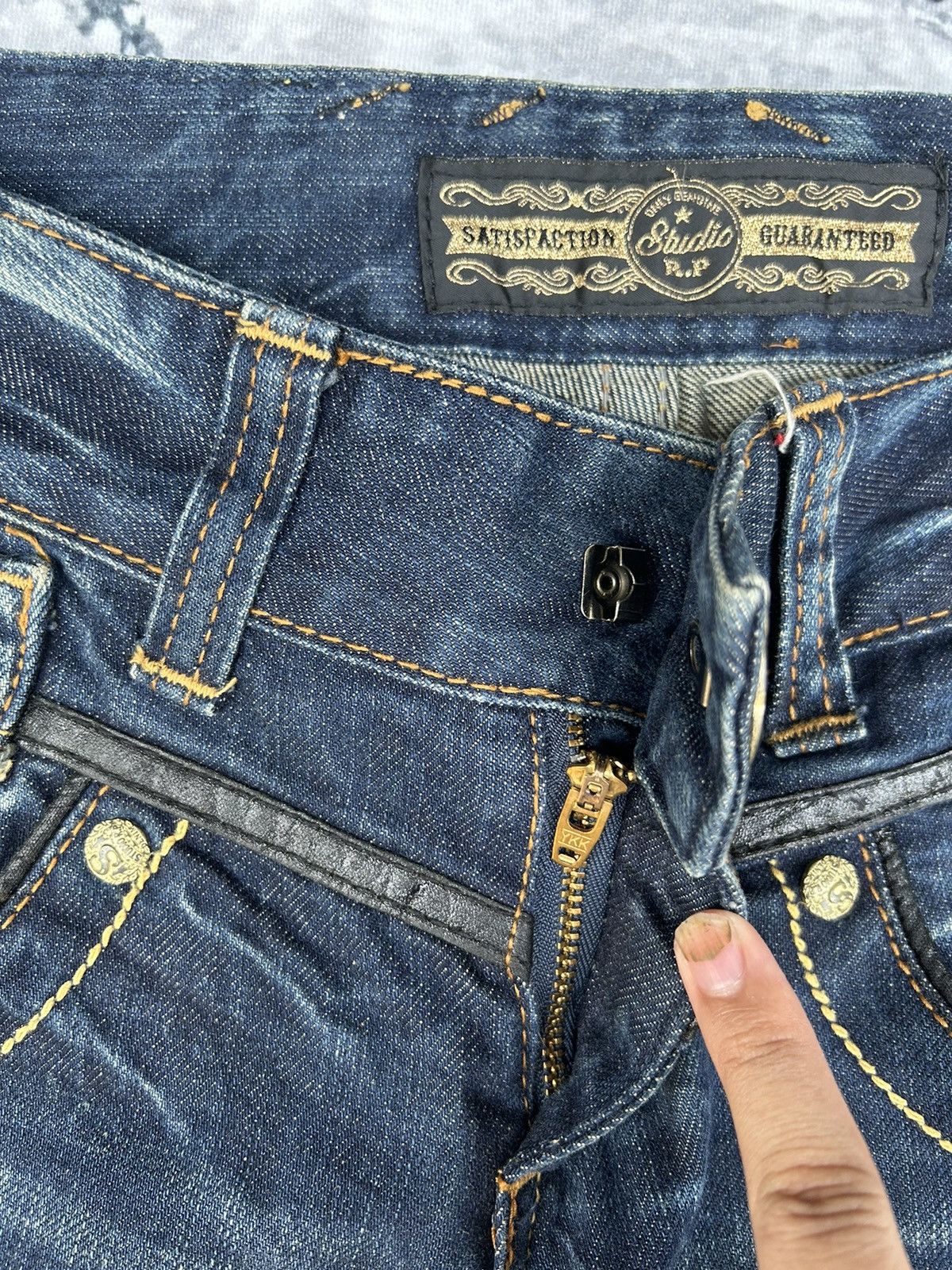If Six Was Nine Studio R.P Flared Jeans Size 30" / US 8 / IT 44 - 10 Thumbnail