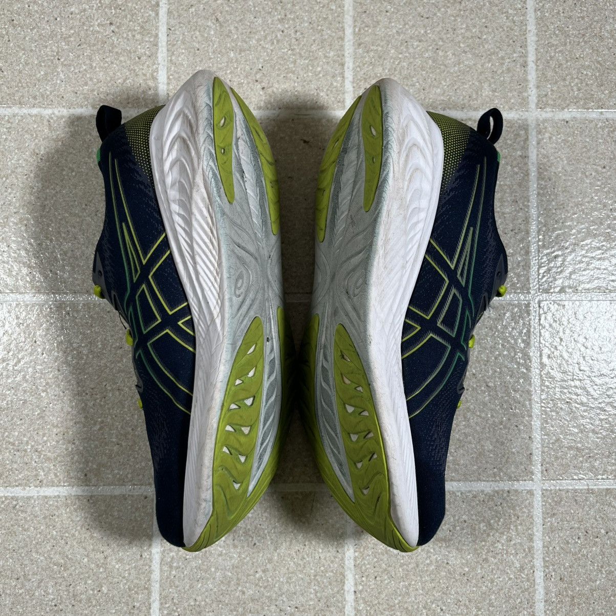 Asics Asics Gel-Cumulus Running Shoes Blue /Green / FF Blast Size US 13 / EU 46 - 7 Thumbnail