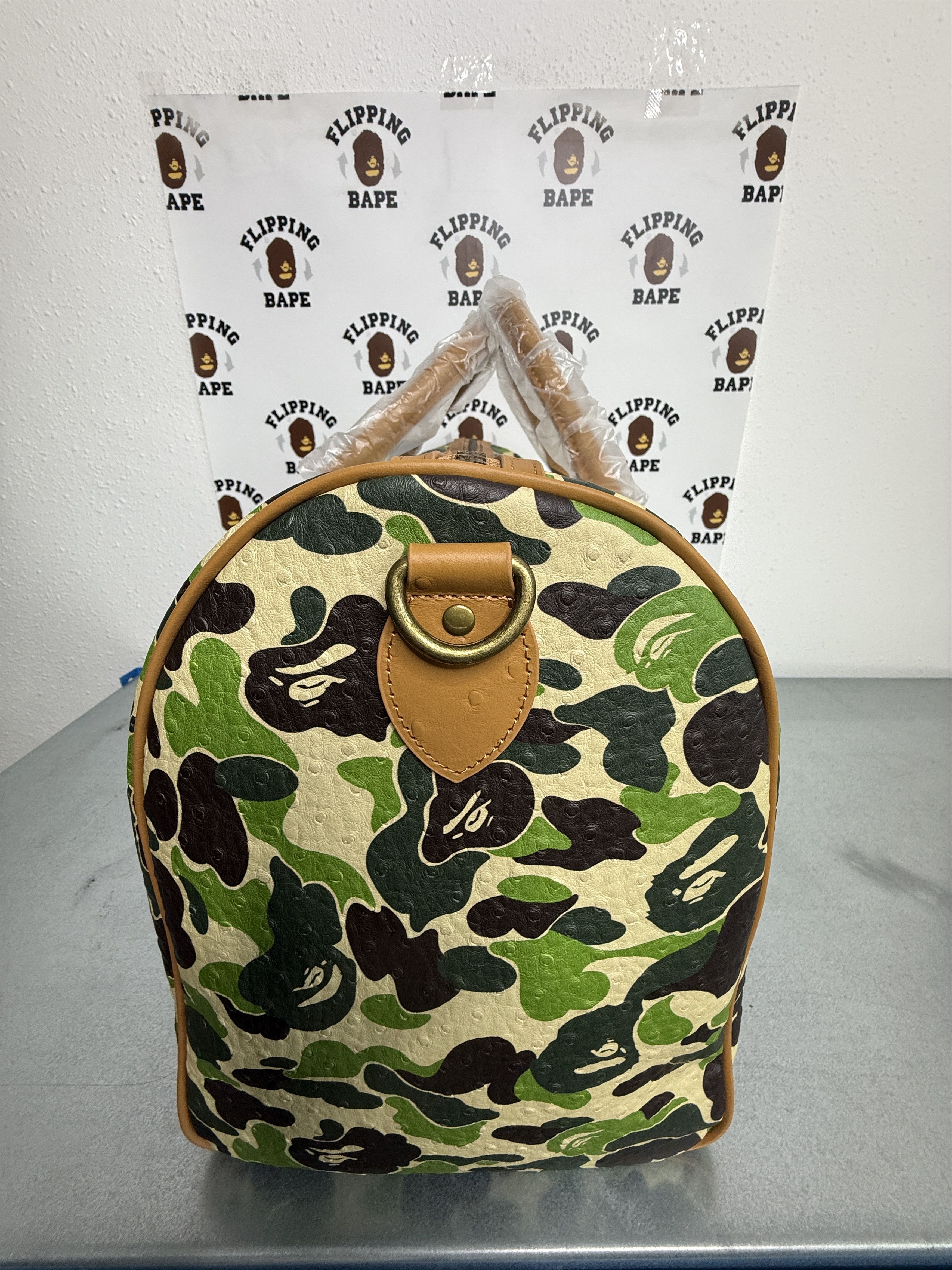Bape BAPE ABC CAMO PU BOSTON BAG Size ONE SIZE - 6 Thumbnail
