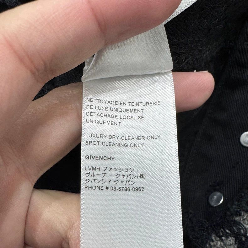 Givenchy Givenchy Heavy-Duty Design Denim Jacket Size US S / EU 44-46 / 1 - 6 Thumbnail