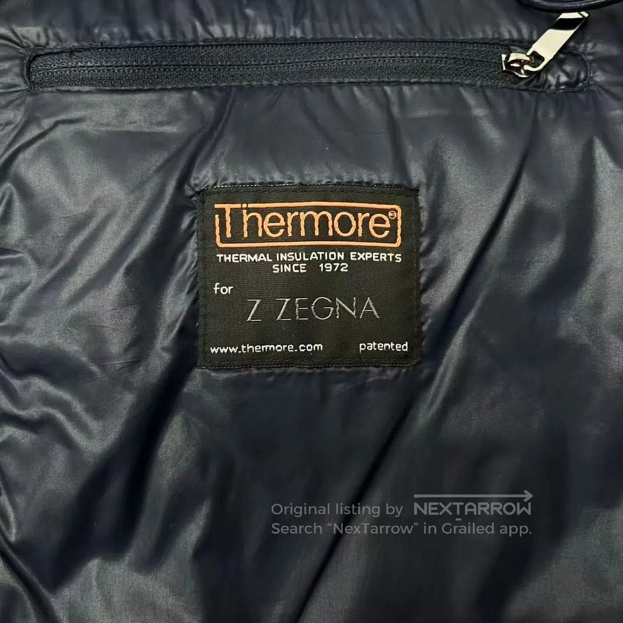 Ermenegildo Zegna ermenegildo zegna navy cotton jacket with pockets. Size US S / EU 44-46 / 1 - 5 Thumbnail