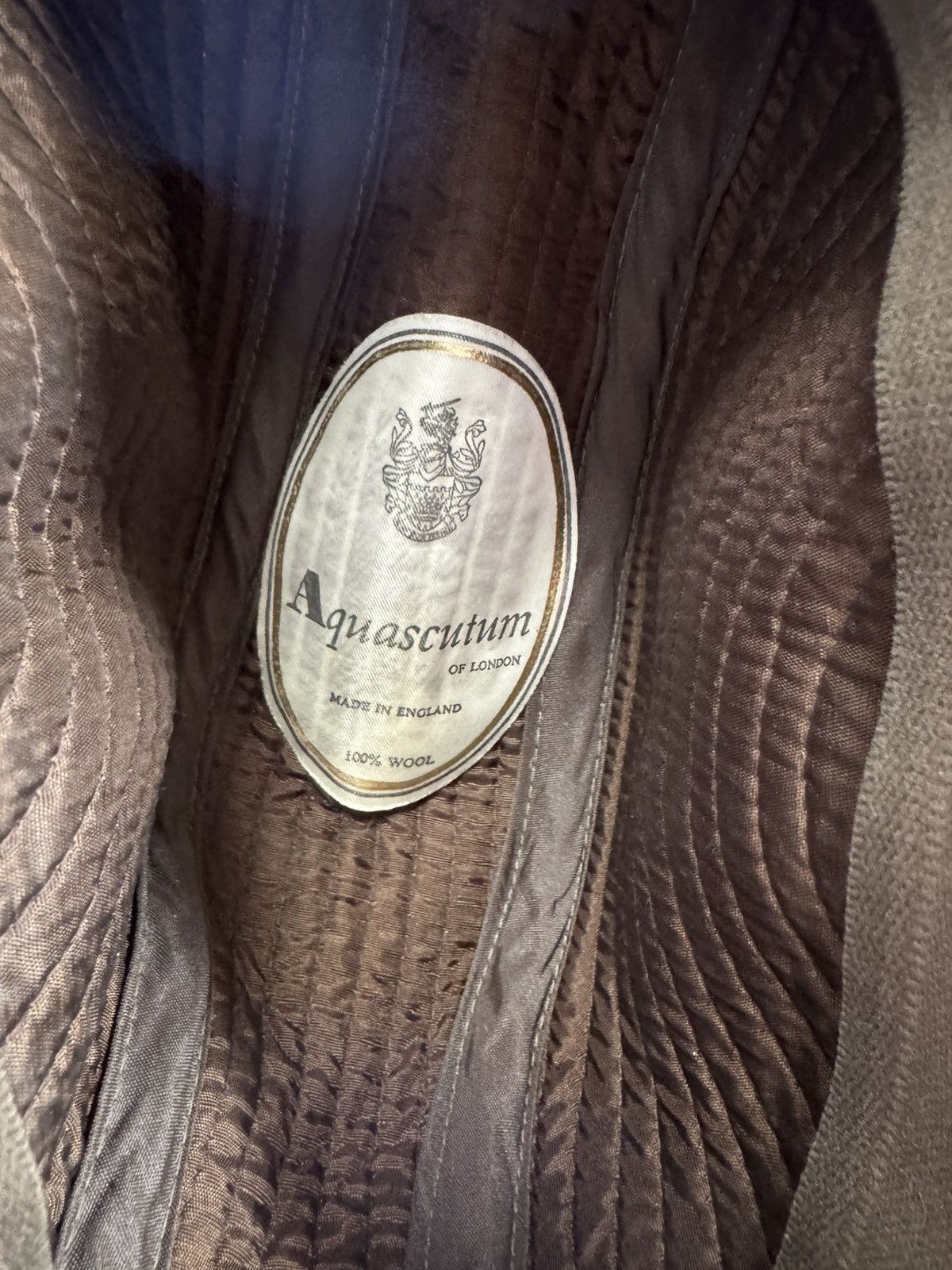 Aquascutum × Vintage Vintage Aquascutum Wool Bucket Hat Size ONE SIZE - 6 Thumbnail