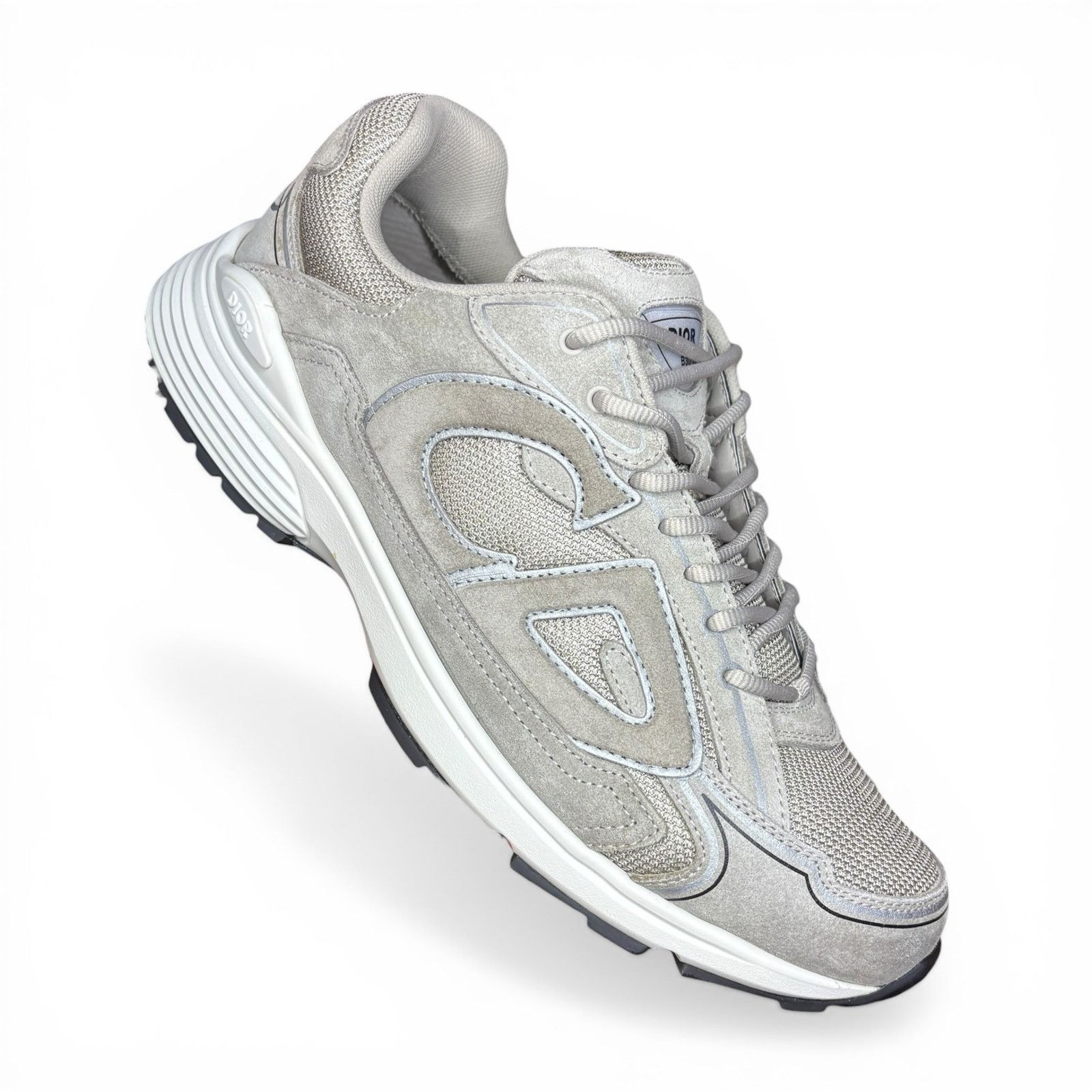 Dior Dior B30 Grey Suede Sneakers | Size 46 (13US) Size US 13 / EU 46 - 3 Thumbnail