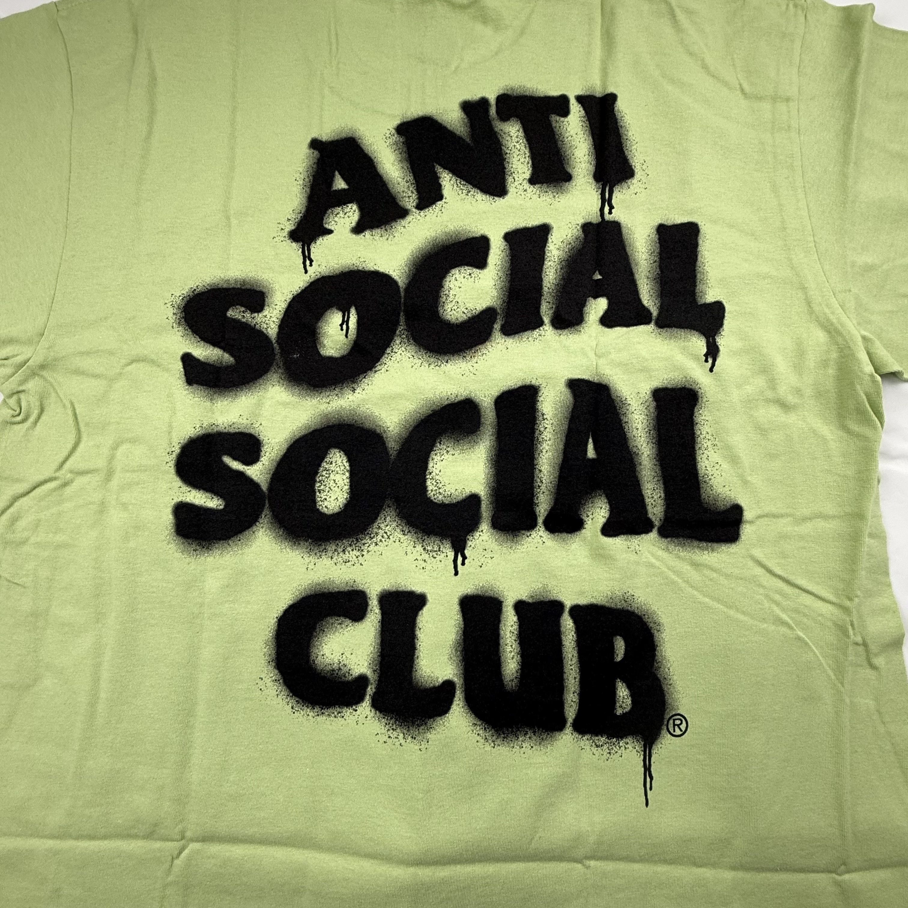 Anti Social Social Club Anti Social Social Club Burn It Down Spray Paint Tee Mens L Size US L / EU 52-54 / 3 - 5 Thumbnail