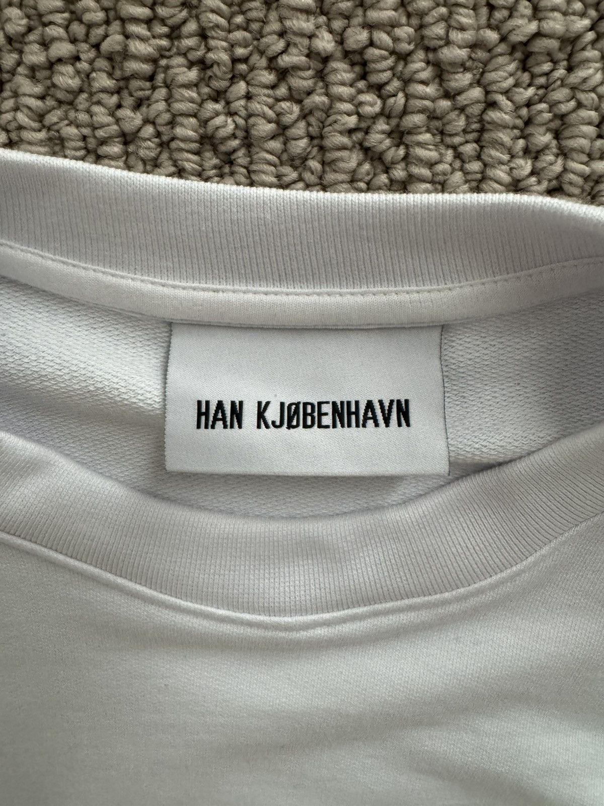 Han Kjobenhavn Han kjobenhavn SSENSE exclusive white long sleeve T-shirt Size US S / EU 44-46 / 1 - 3 Thumbnail