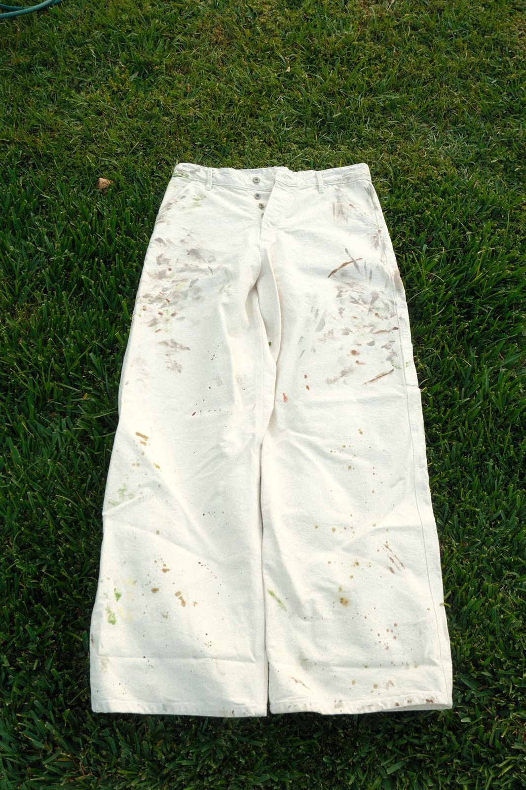 Other Pinup Painted Cream Journeyman’s Size US 32 / EU 48 - 3 Thumbnail