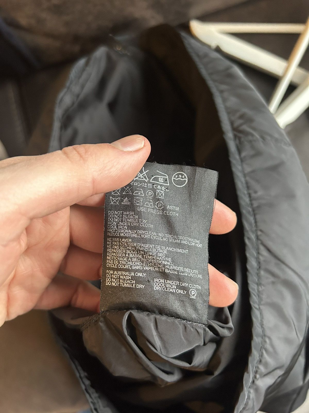 Prada Black Nylon Jacket with Wool and Leather Details Size S / US 4 / IT 40 - 13 Thumbnail