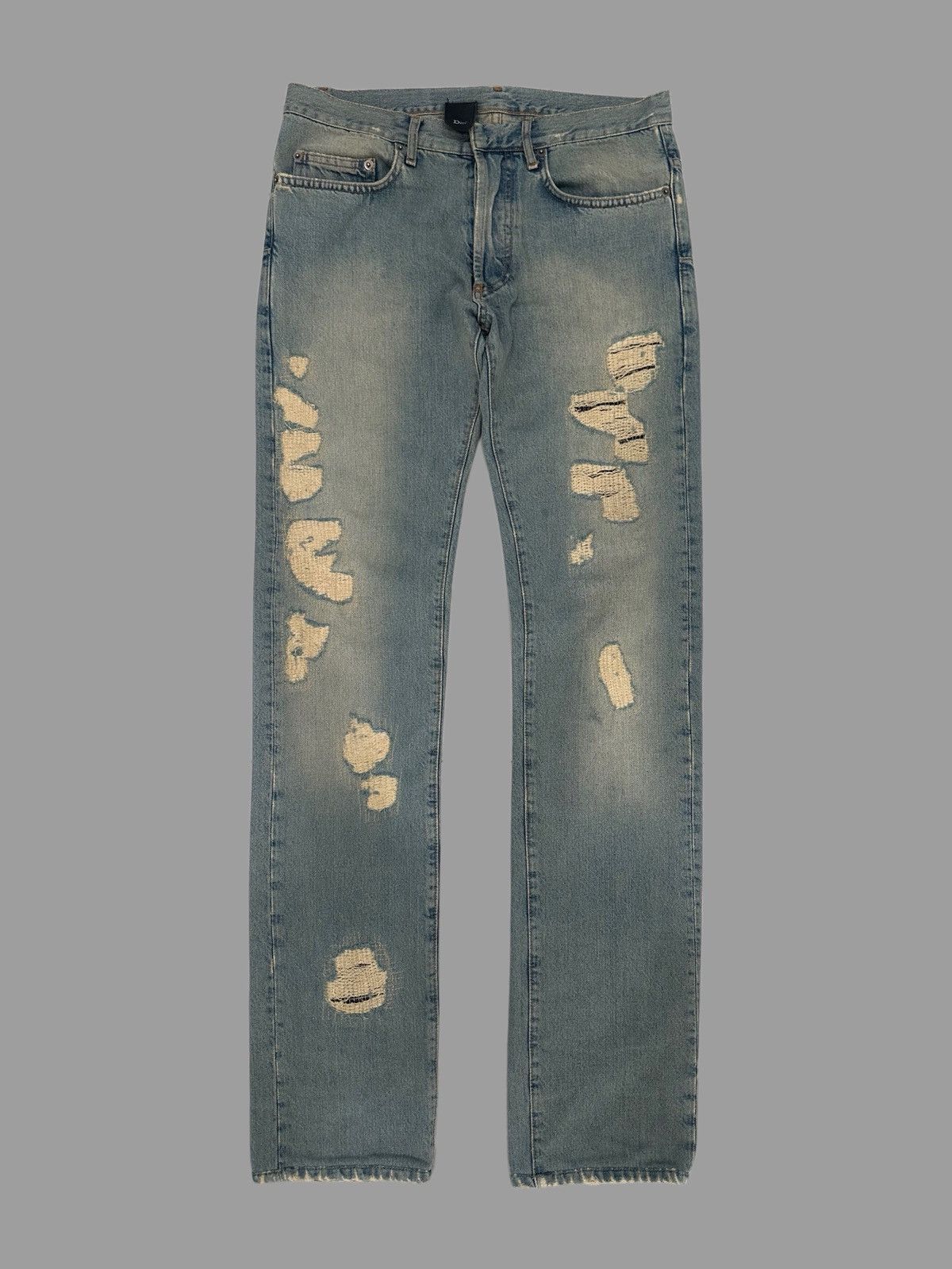 Dior × Hedi Slimane Dior Homme SS06 Crash Denim | Grailed