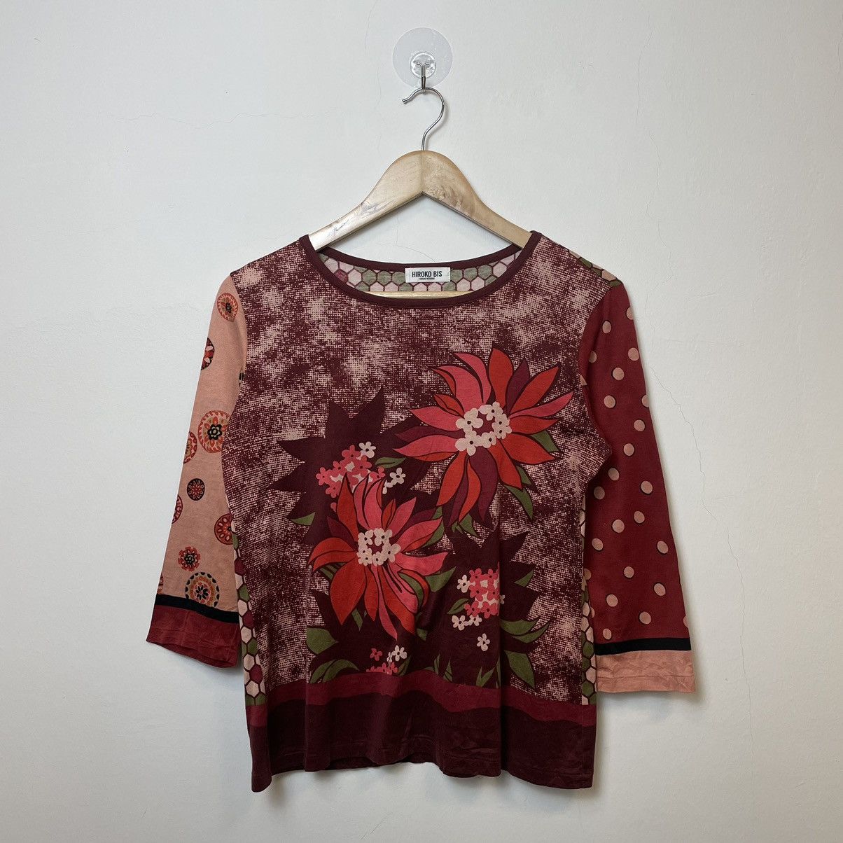 20471120 × Hiroko Koshino Homme × If Six Was Nine Hiroko Bis Multicolor Punk Style Tee Shirt Size S / US 4 / IT 40 - 1 Thumbnail