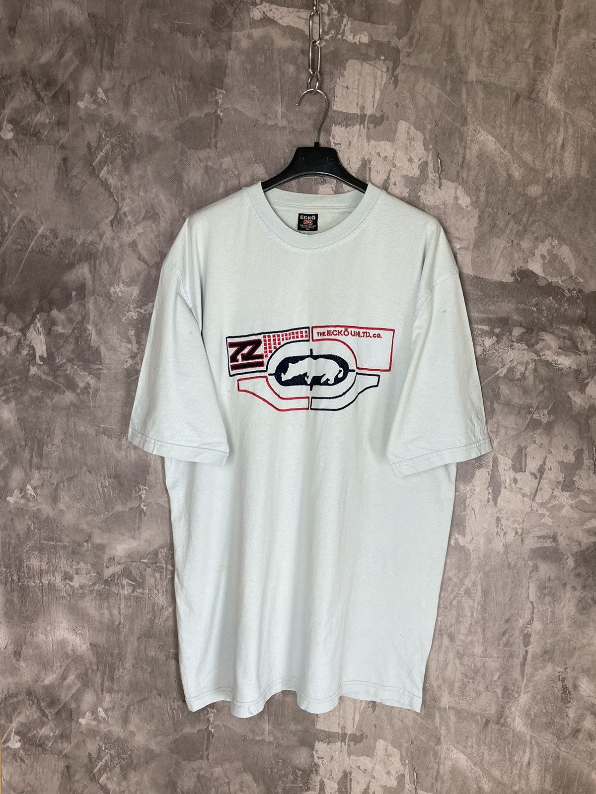 Ecko Unltd. × Vintage Vintage Y2K Rap Ecko UNLUTD Baggy Japan T shirt Size US XL / EU 56 / 4 - 1 Thumbnail
