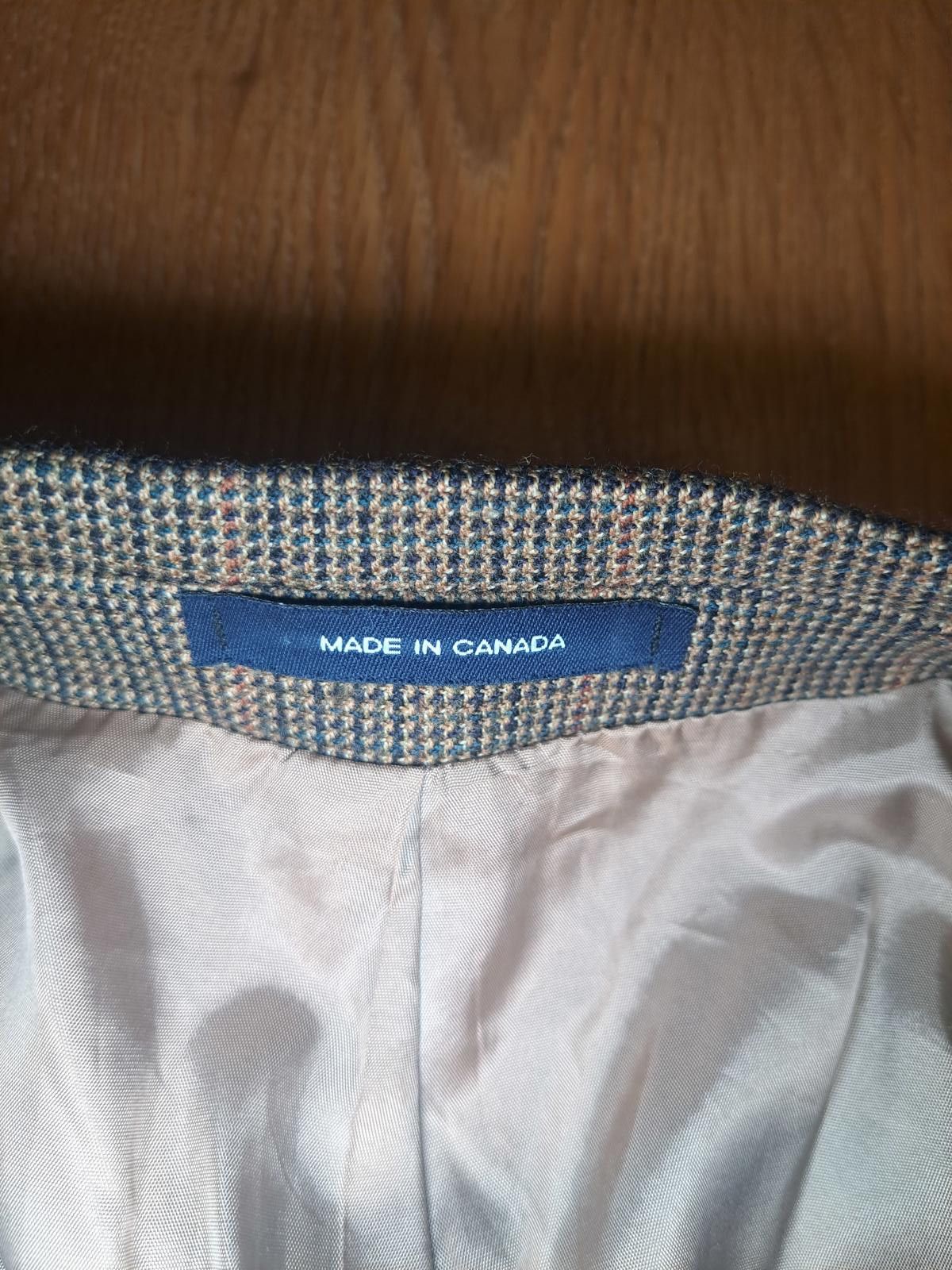 Polo Ralph Lauren Ralph Lauren Sport Coat Mens 42R Brown Houndstooth Lambswool Size 42R - 6 Thumbnail