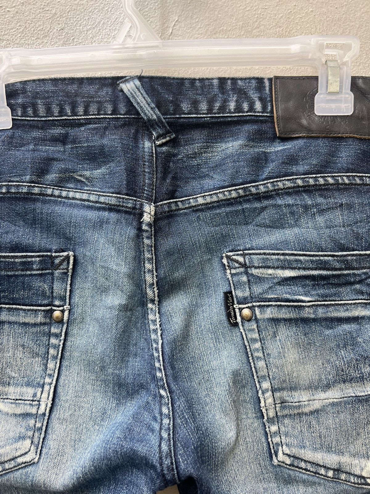 Tornado Mart Vintage Tornado Mart Distress Fade Denim Stretch Flare Jeans Size US 32 / EU 48 - 15 Thumbnail