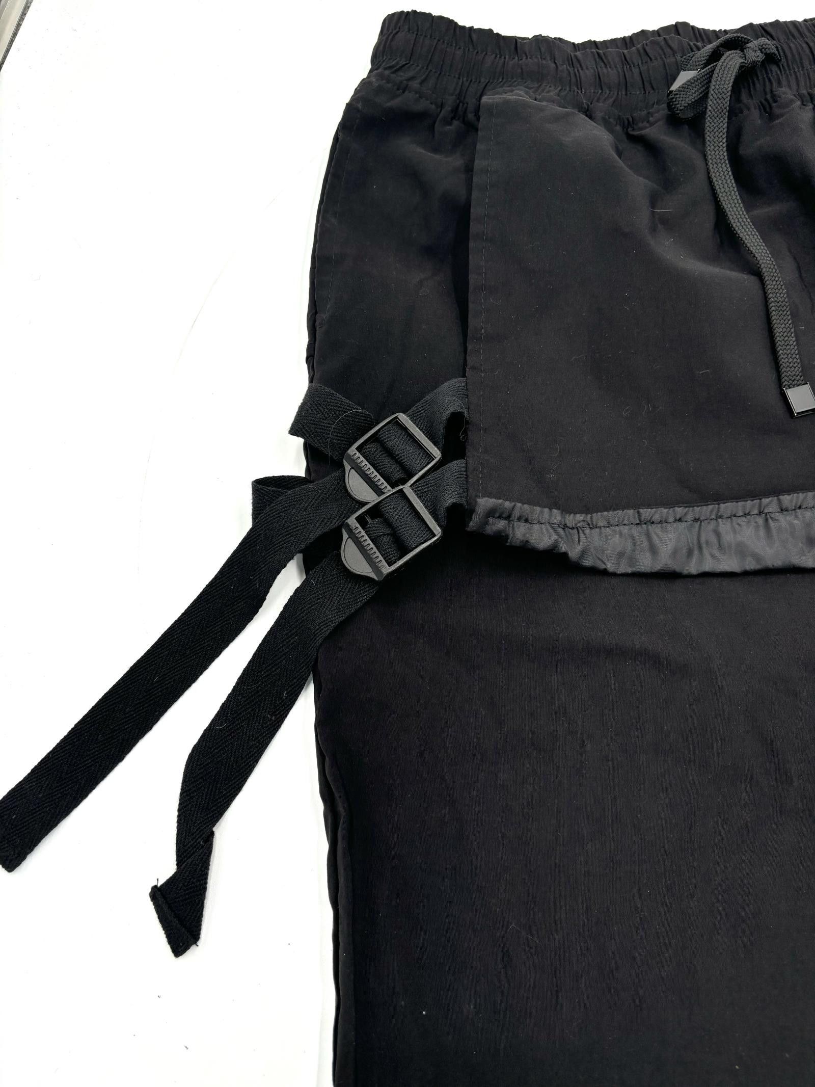 Designer Men's Stereo Elastic Waistband Skirt Track Pants Size 2XL Size US 40 / EU 56 - 9 Thumbnail