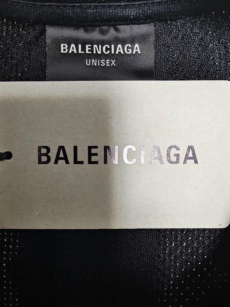 Balenciaga Balenciaga 24fall Double Ring Flame Net Eye Clothing short Size US M / EU 48-50 / 2 - 5 Thumbnail