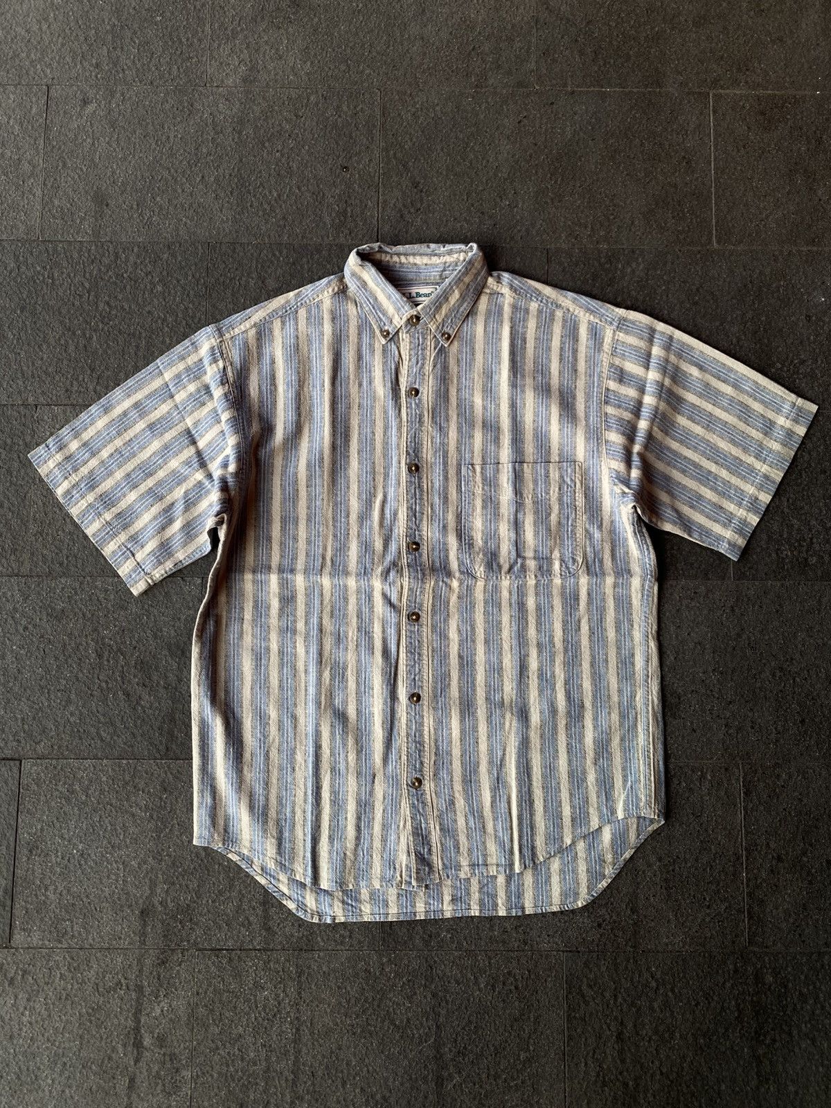 L.L. Bean Vintage LL Bean Stripped Size US L / EU 52-54 / 3 - 1 Thumbnail