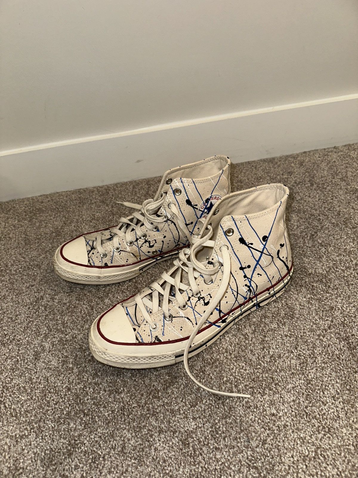 Converse Converse Chuck Taylor All Star 70 High Paint Splatter Size US 9.5 / EU 42-43 - 2 Thumbnail
