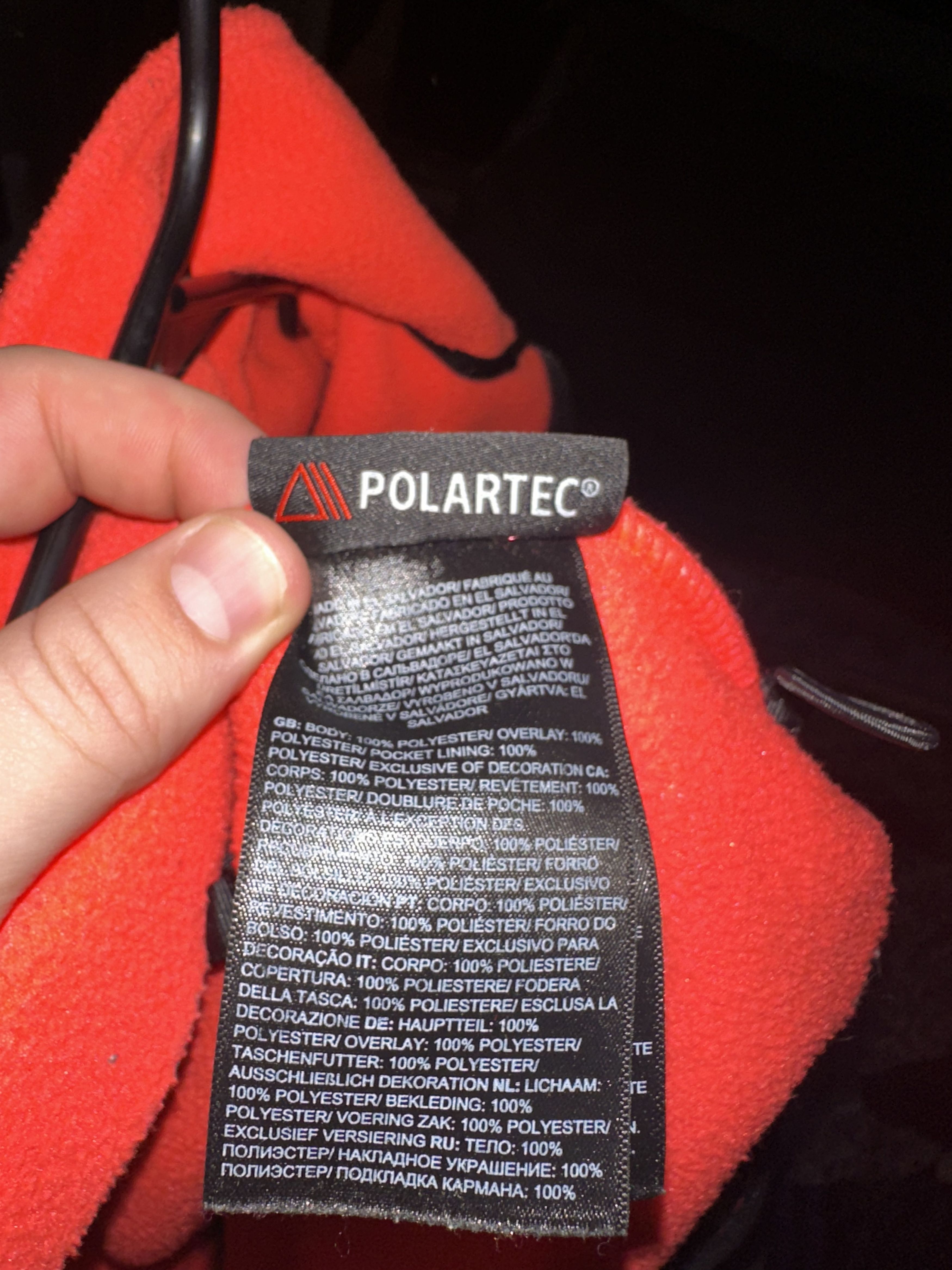 The North Face Neon Polartec Northface Jacket Size US L / EU 52-54 / 3 - 4 Thumbnail